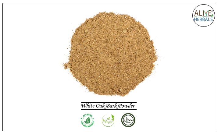 White Oak Bark Powder - Buy from the health food store