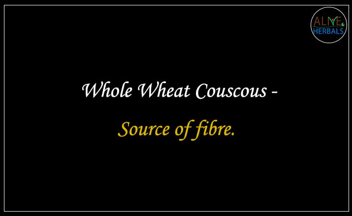 Whole Wheat Couscous - Buy from the best dried fruits store