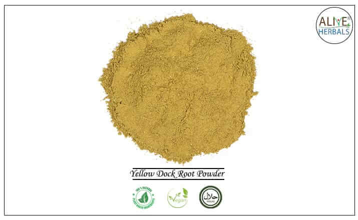 Yellow Dock Root Powder - Buy from the health food store