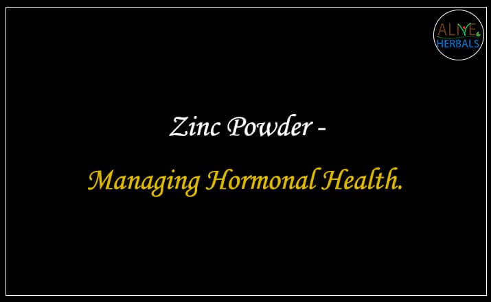 Zinc Powder - Buy from the natural herb store