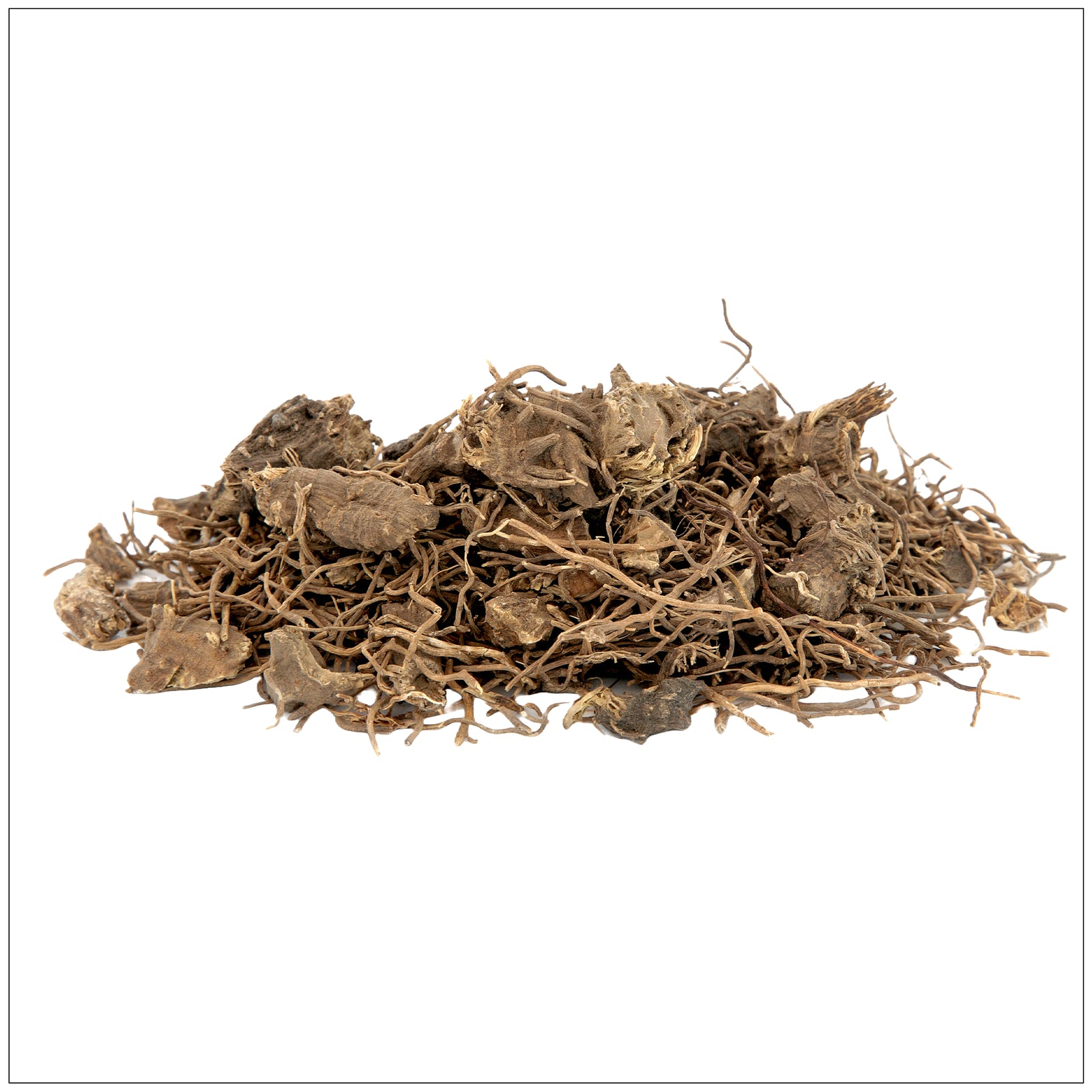 Dried Black Cohosh Root herb used for natural menopause and hormone balance support