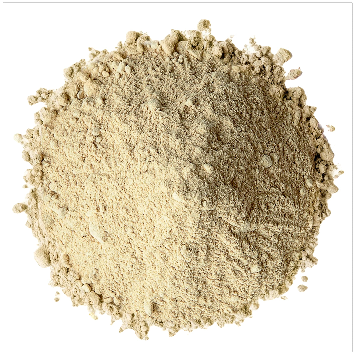 Black maca powder in a wooden spoon on a rustic background, used for energy, stamina, and hormonal balance.