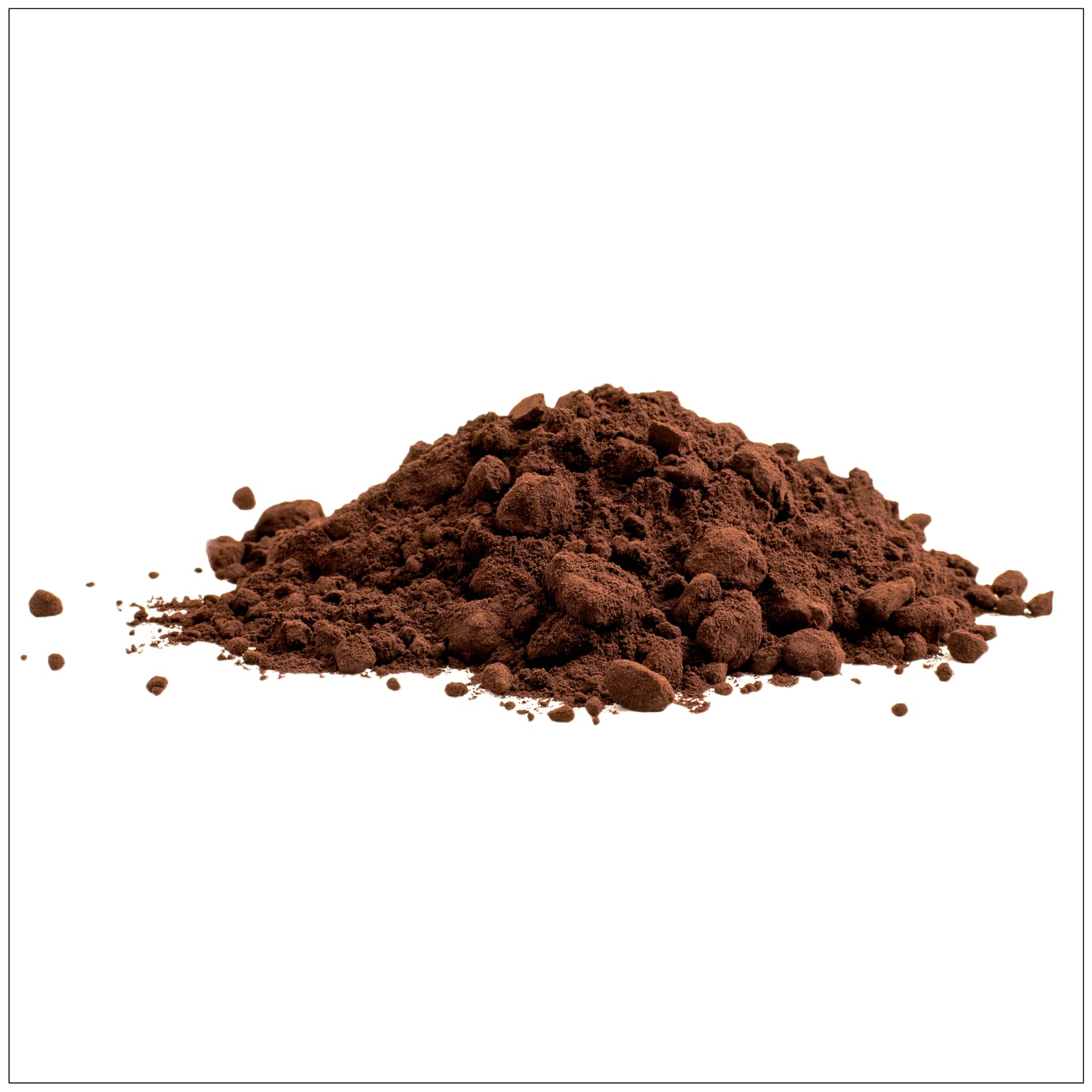 Rich, organic cacao powder in a wooden bowl with spoon—perfect for baking, smoothies, and healthy recipes.