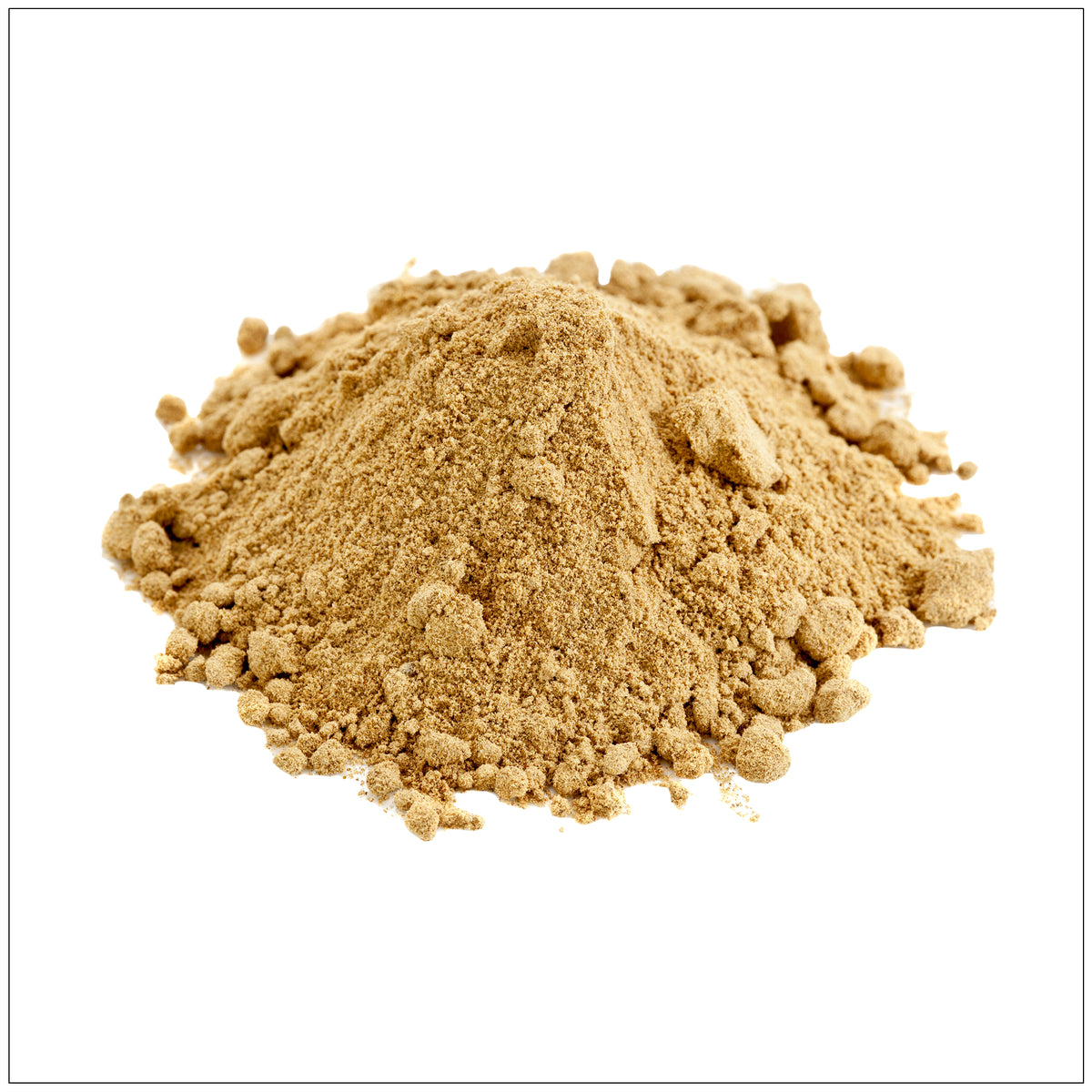 Camu Camu Powder in a wooden spoon with fresh camu camu berries on a rustic table