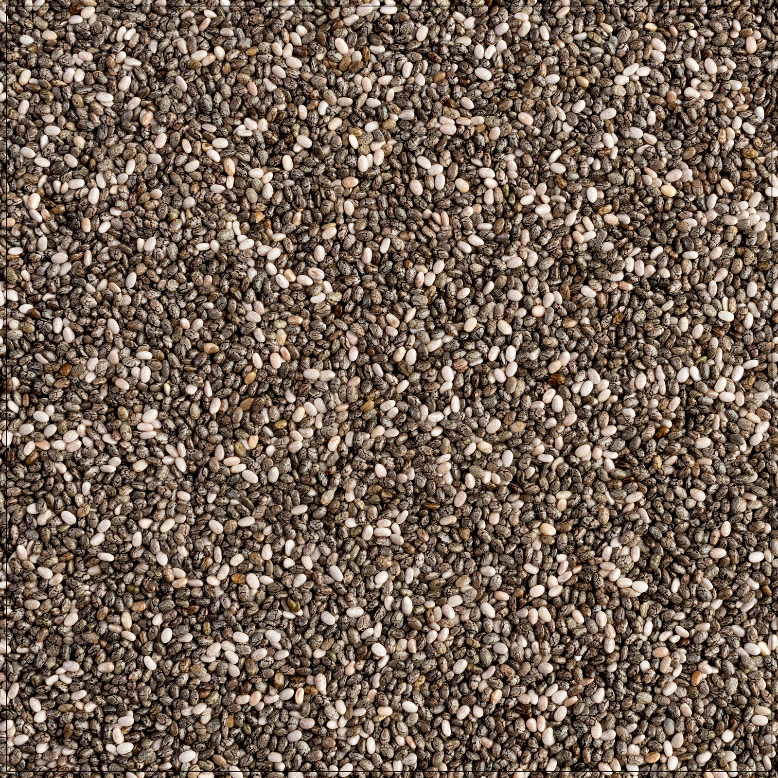 Premium organic chia seeds in a wooden bowl, rich in fiber, protein, and omega-3 for healthy living.