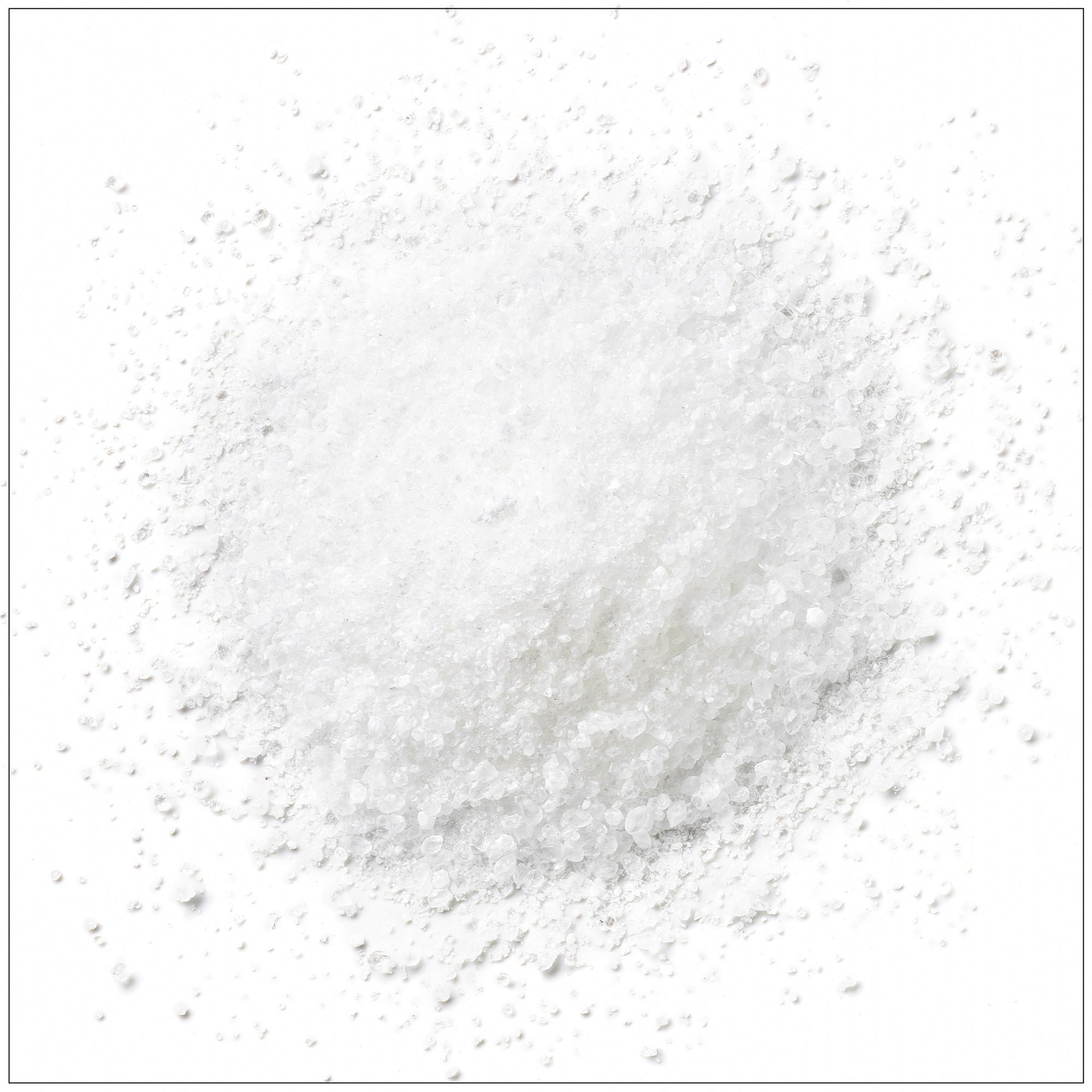 A sealed bag of pure citric acid powder, ideal for cooking, cleaning, and DIY projects.