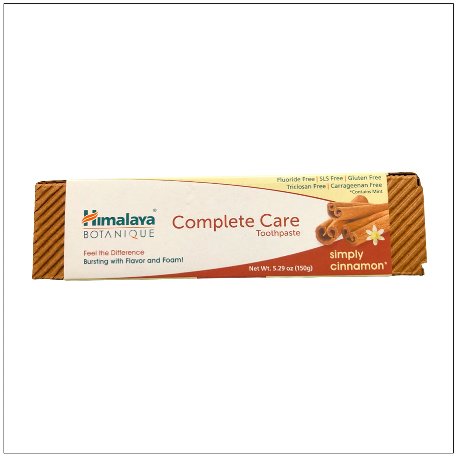 Complete Care Toothpaste with herbal ingredients for fresh breath, strong teeth, and whole mouth protection.