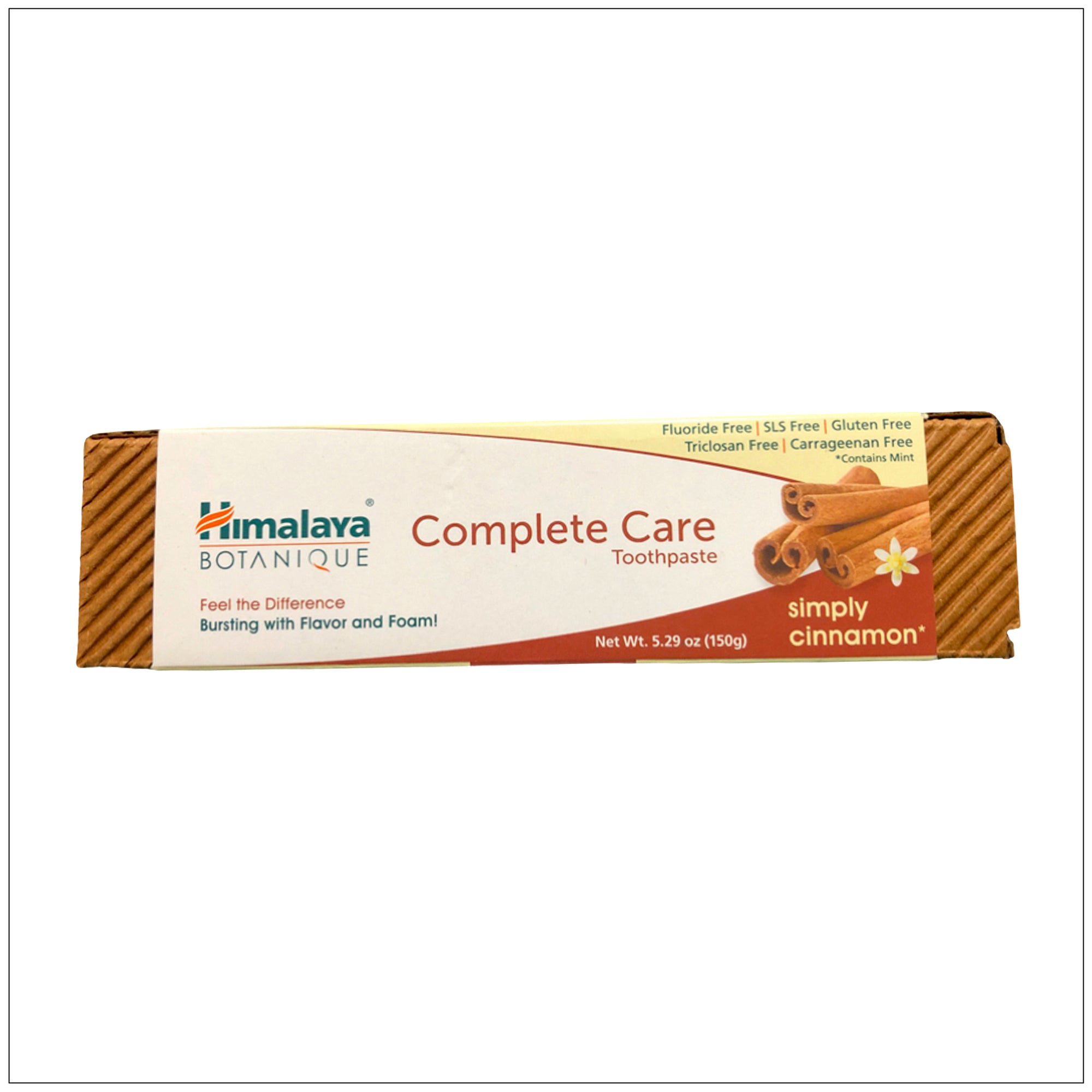 Complete Care Toothpaste with herbal ingredients for fresh breath, strong teeth, and whole mouth protection.