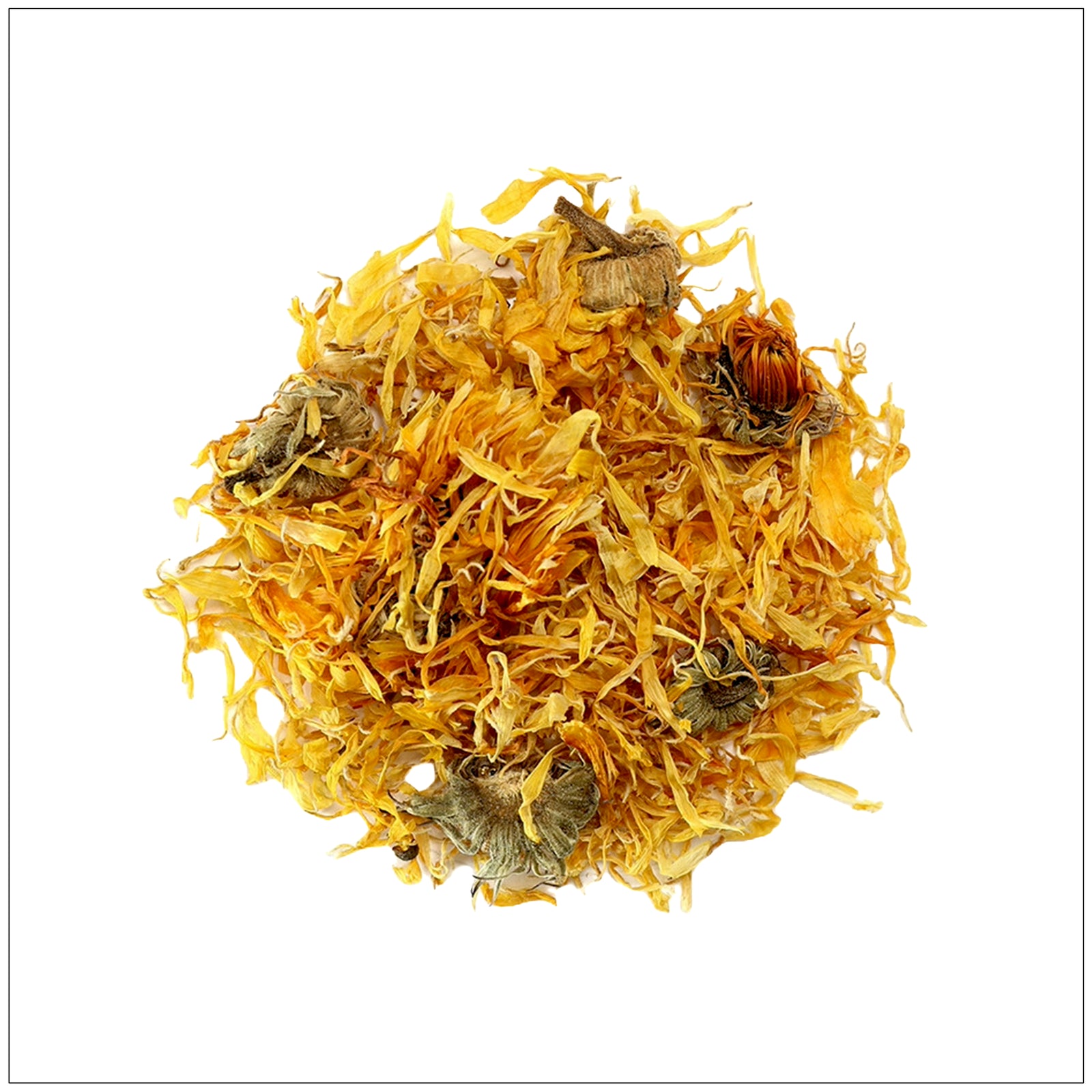 Brighten your day with vibrant, fragrant dried marigold flowers—ideal for tea, crafts, and skincare.