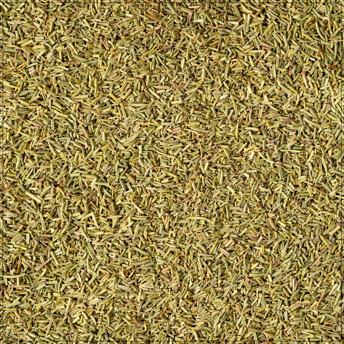 Aromatic dried rosemary leaves in a wooden bowl, perfect for seasoning meats, soups, and roasted vegetables