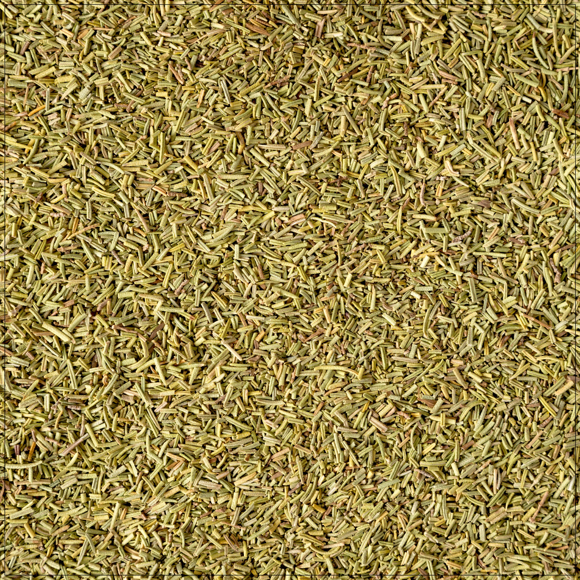 Aromatic dried rosemary leaves in a wooden bowl, perfect for seasoning meats, soups, and roasted vegetables
