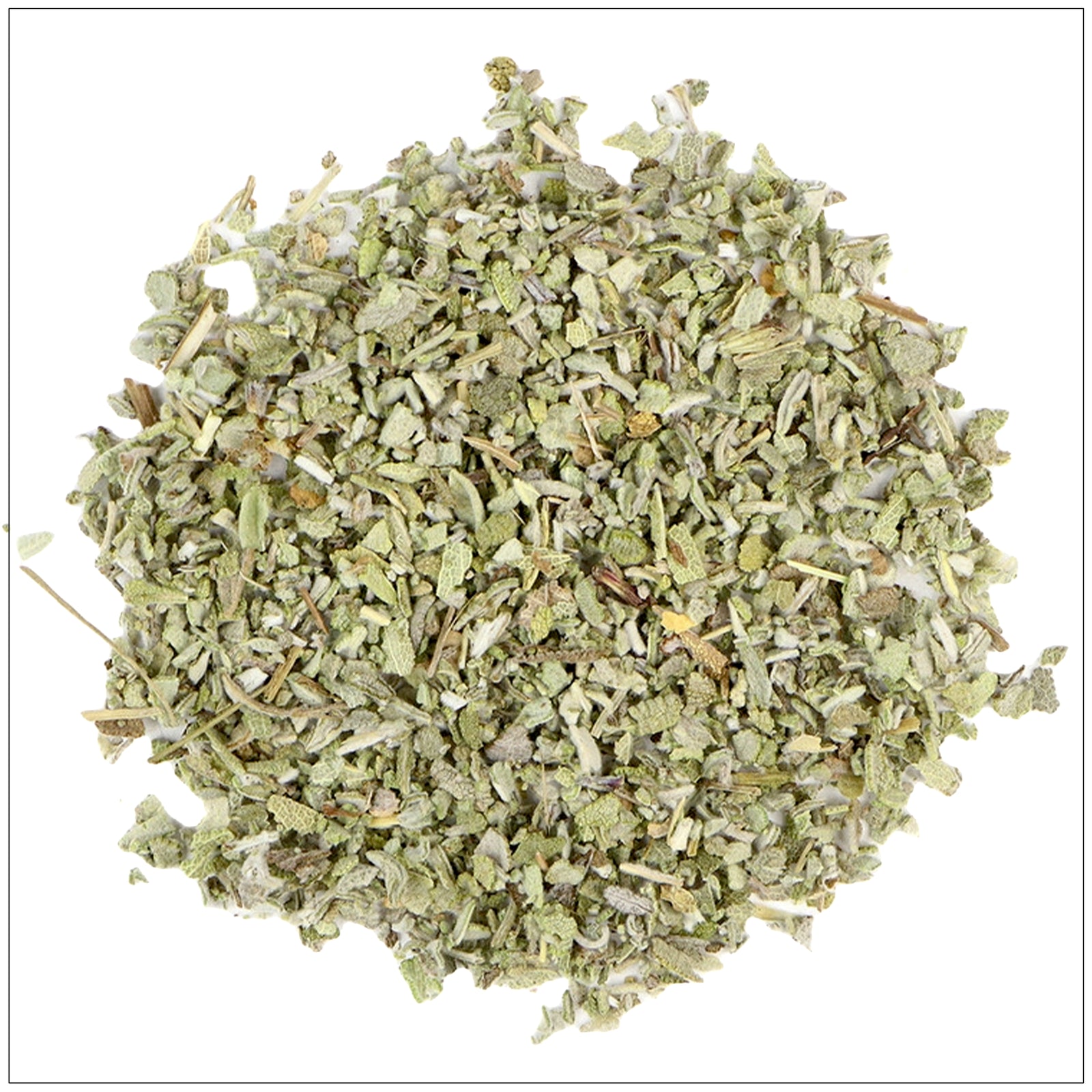 Dried sage leaves, ideal for cooking, herbal teas, and natural wellness remedies.