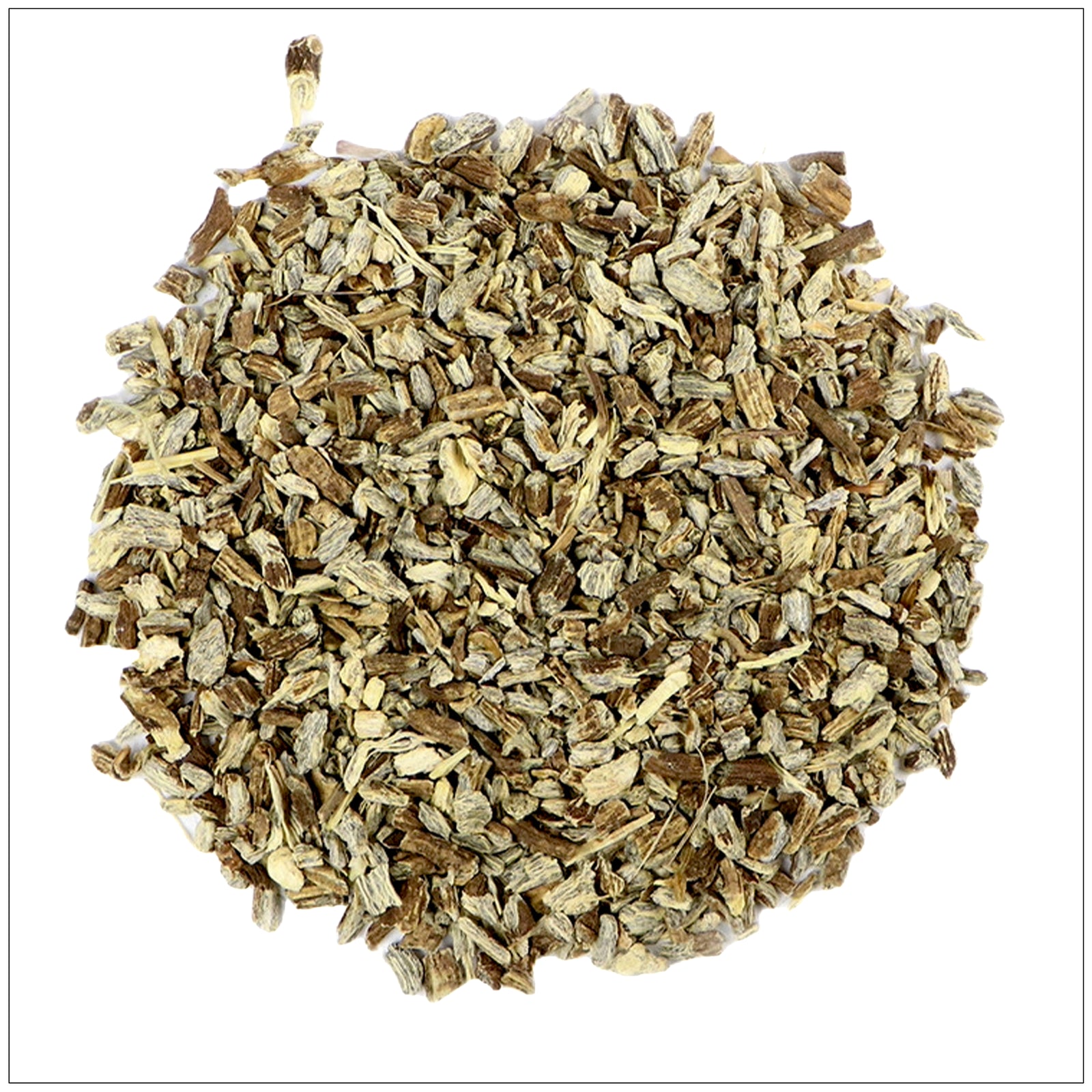 Dried Echinacea Angustifolia root used for immune support and natural herbal remedies.