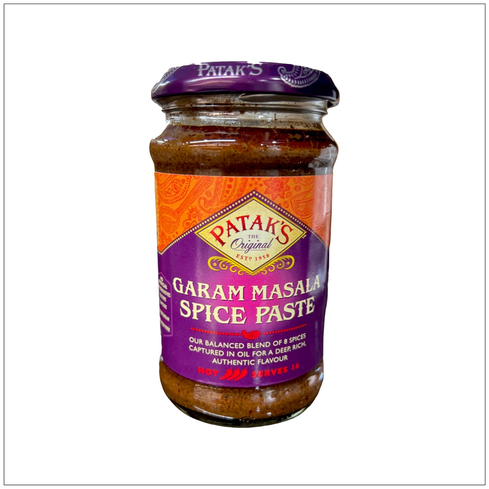 Authentic hot Garam Masala spice paste made with premium Indian spices for bold and flavorful cooking.