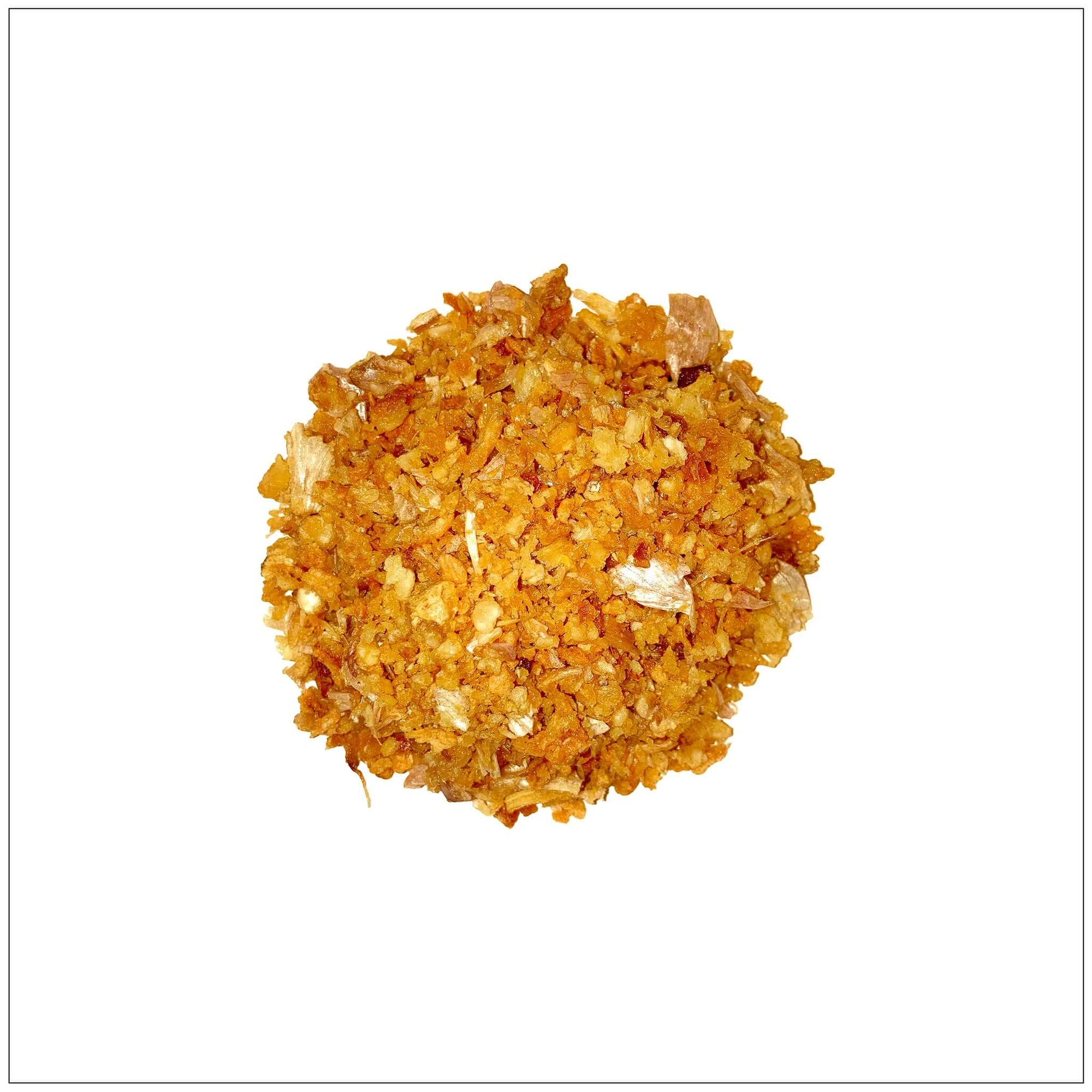 Crispy garlic fried snack with rich, savory flavor, perfect for a quick bite. Made with fresh garlic and premium ingredients for a delicious treat in the USA