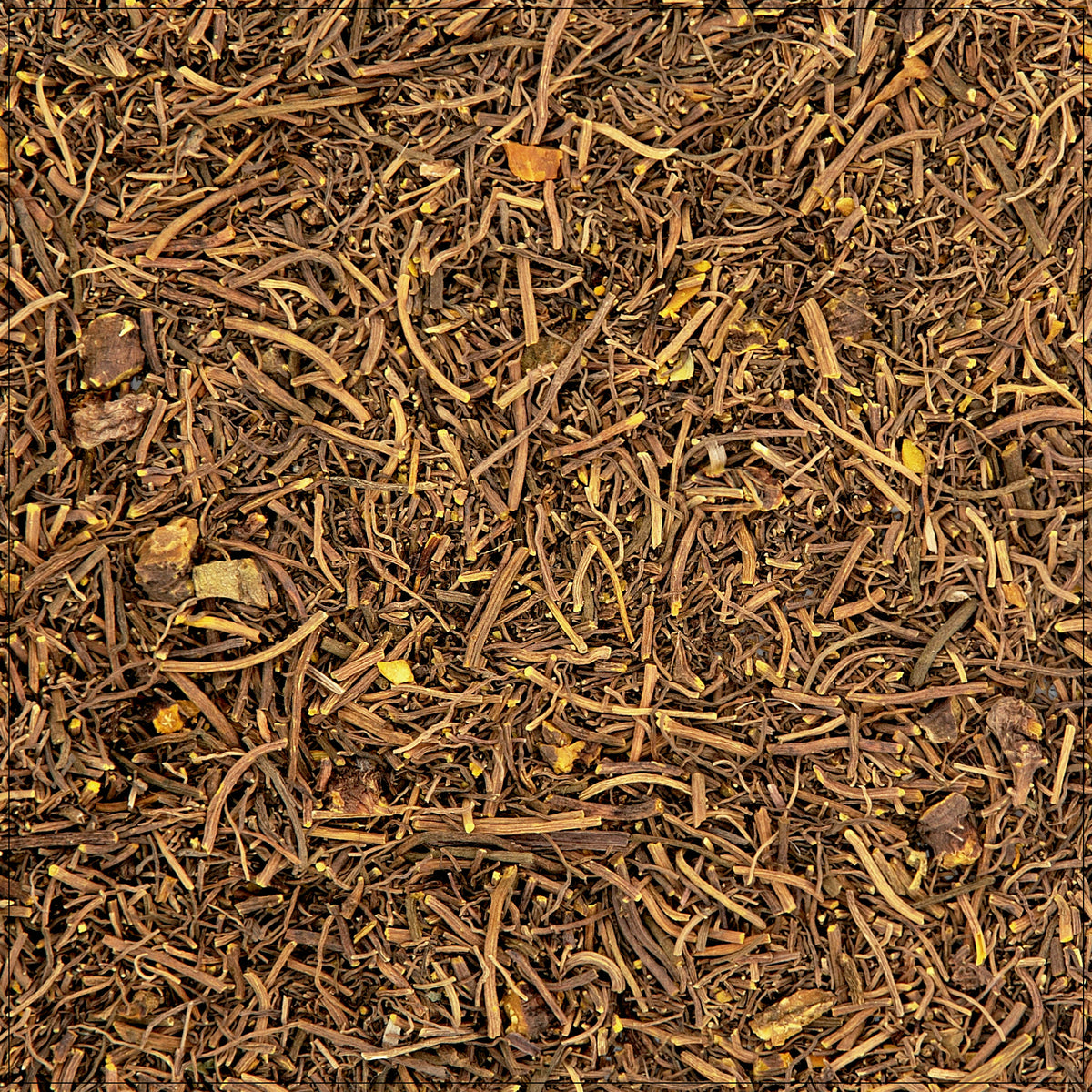 Dried Goldenseal root powder in a wooden bowl, used for immune and digestive health support.