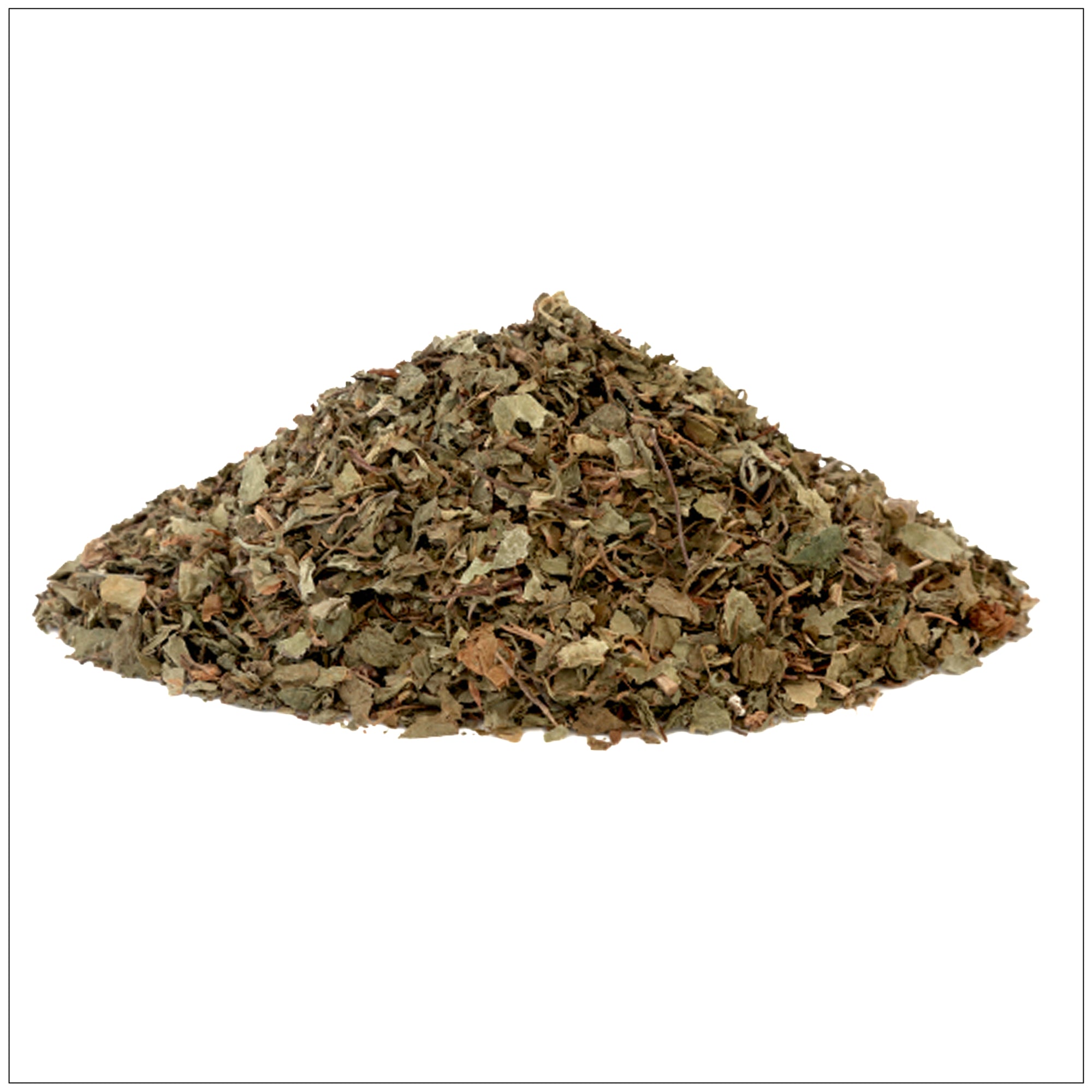 Fresh Gotu Kola leaves on a wooden table, used for herbal supplements and natural cognitive support.
