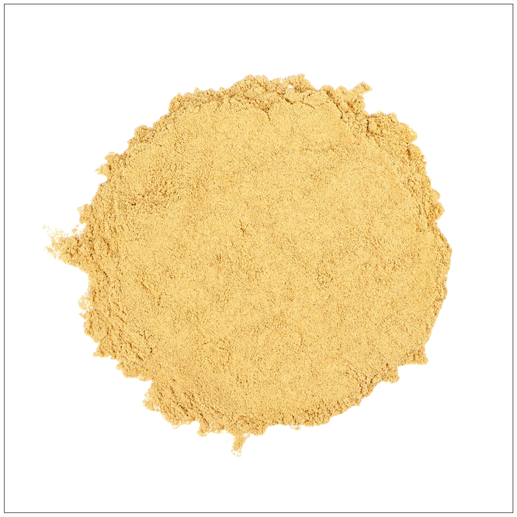 Hawthorn berries powder in a resealable pouch—rich in antioxidants, perfect for heart health support.
