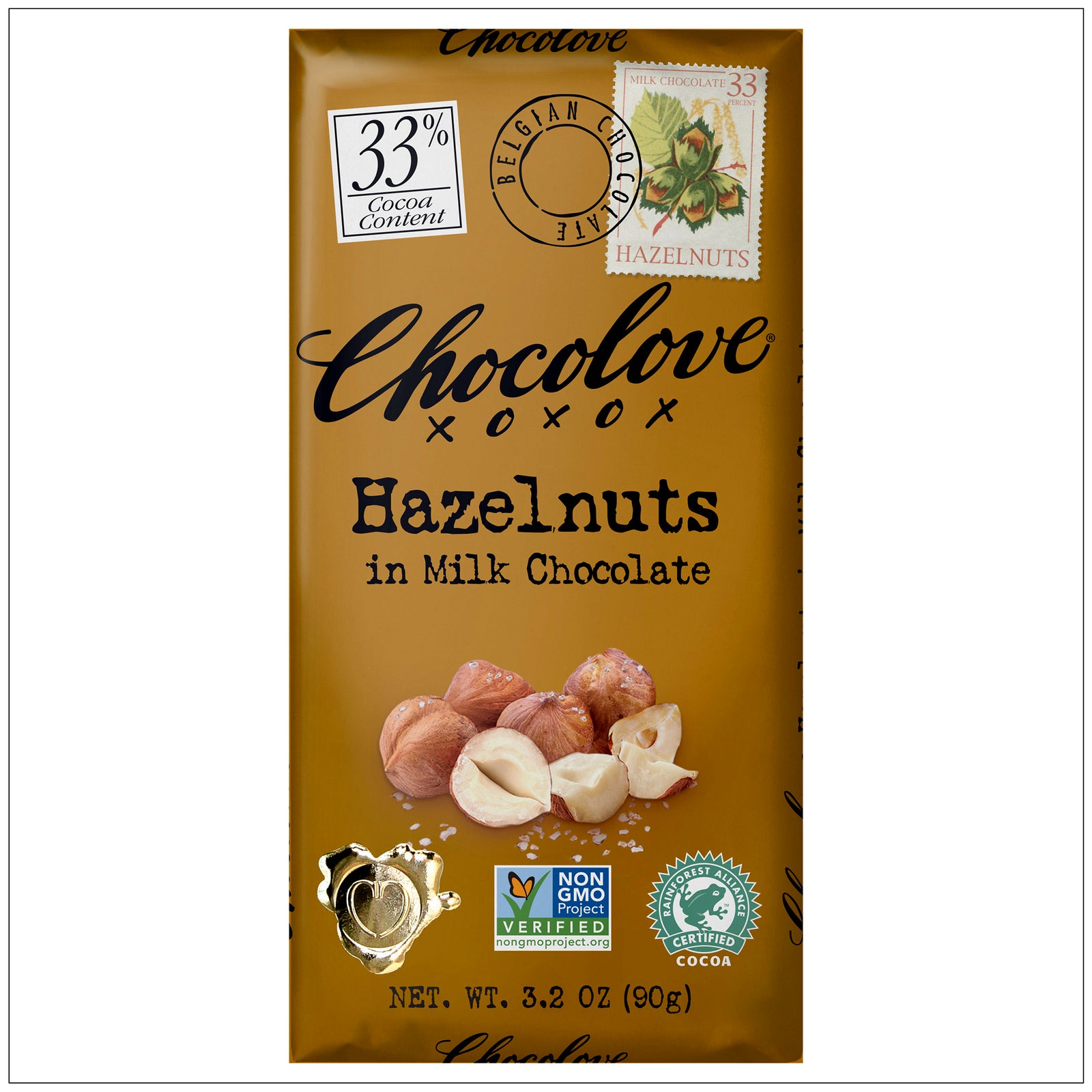 Whole roasted hazelnuts coated in rich, creamy milk chocolate for a delicious crunchy and sweet treat.