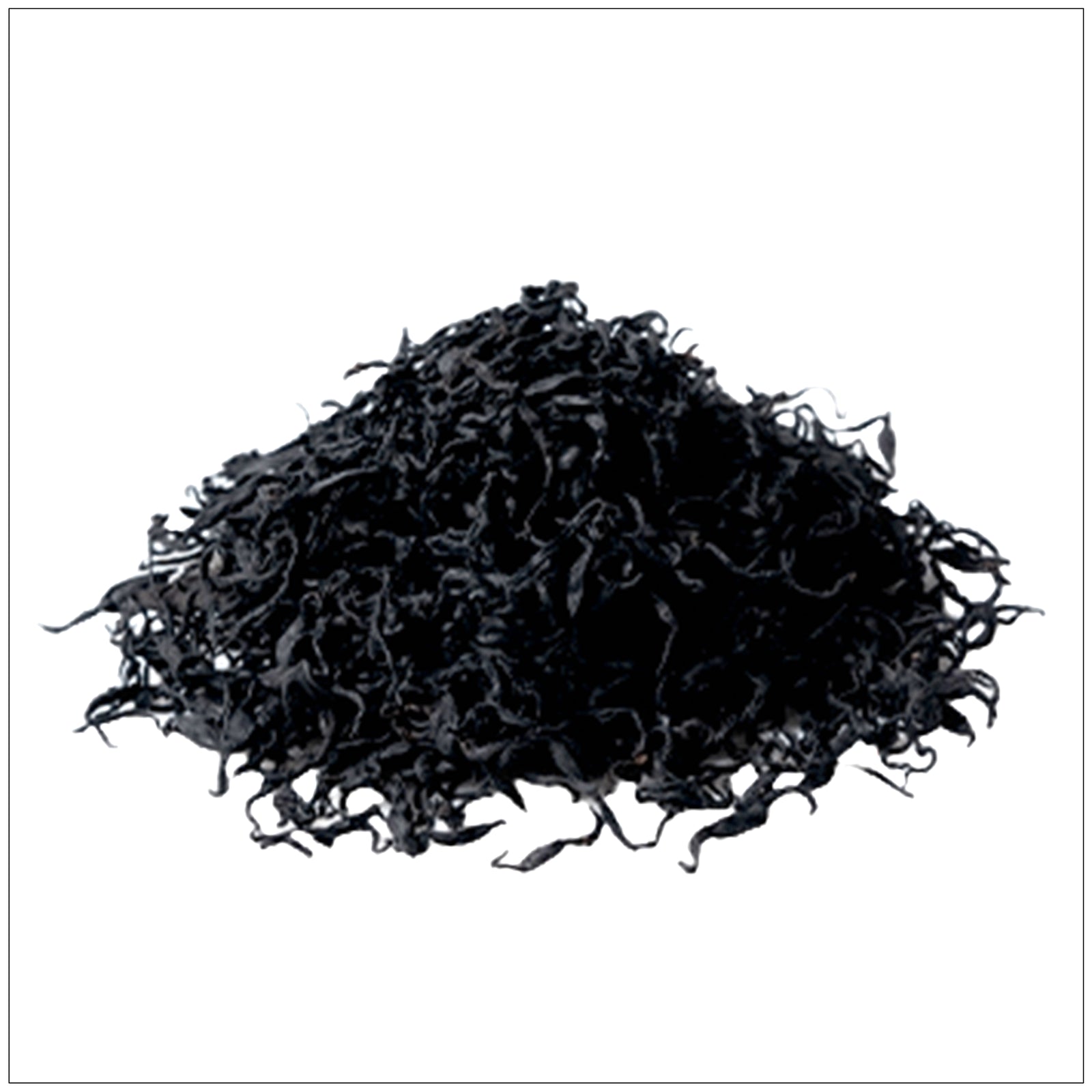 Dried Hijiki seaweed strands, rich in fiber and minerals, perfect for soups, salads, and healthy recipes.