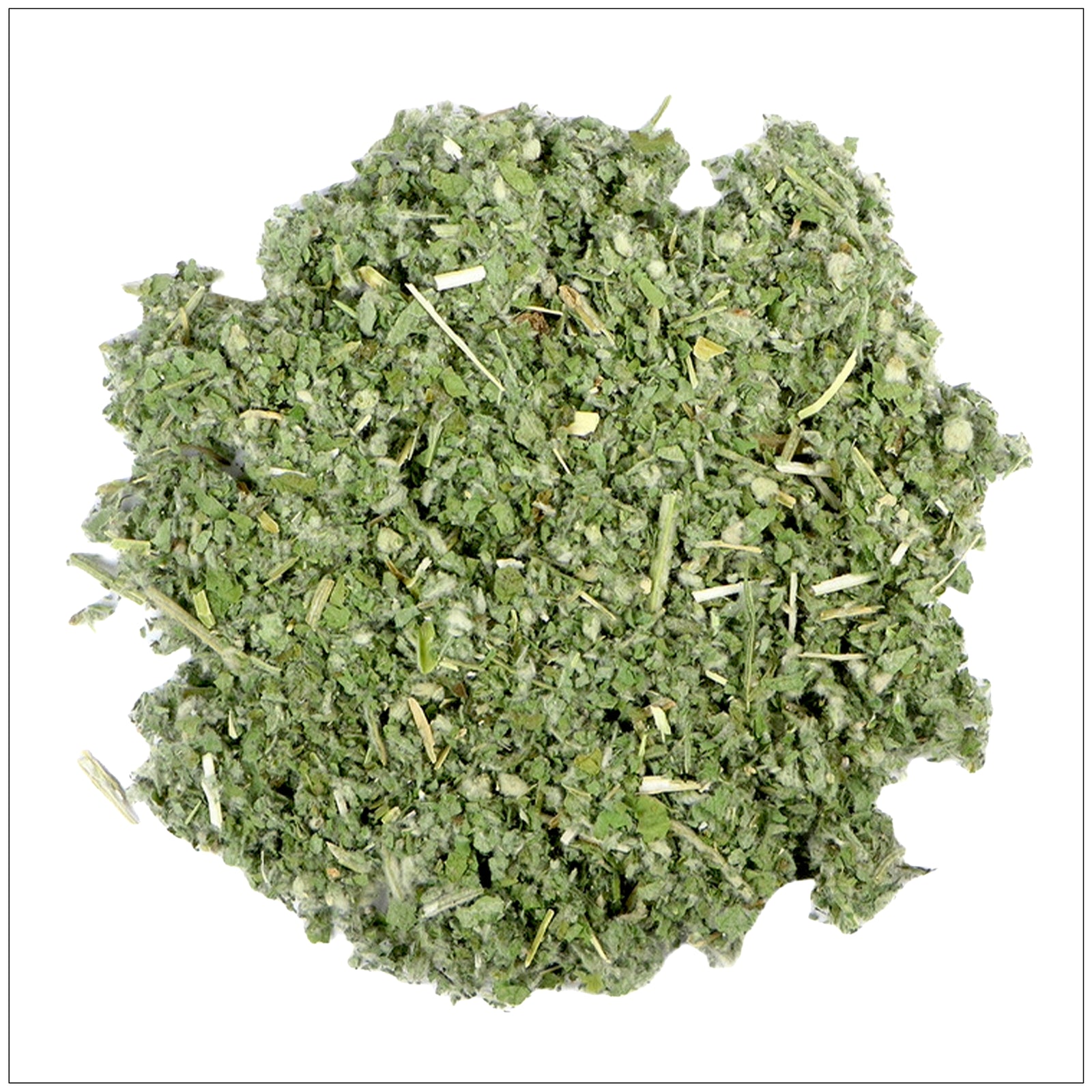 Dried horehound herb leaves used for herbal tea, traditional remedies, and natural cough relief.