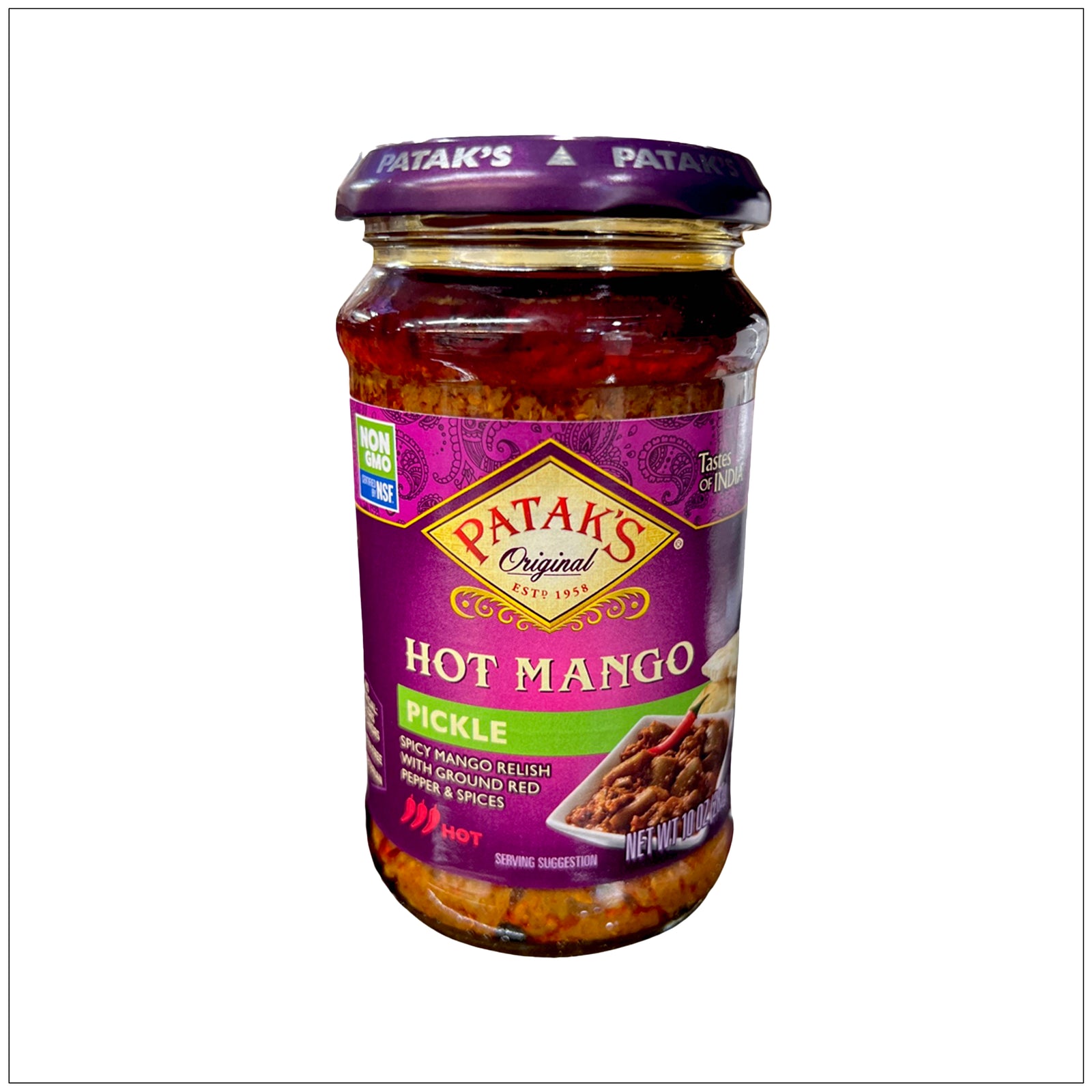Spicy and tangy hot mango pickle made with raw mangoes and traditional Indian spices, perfect for every meal.