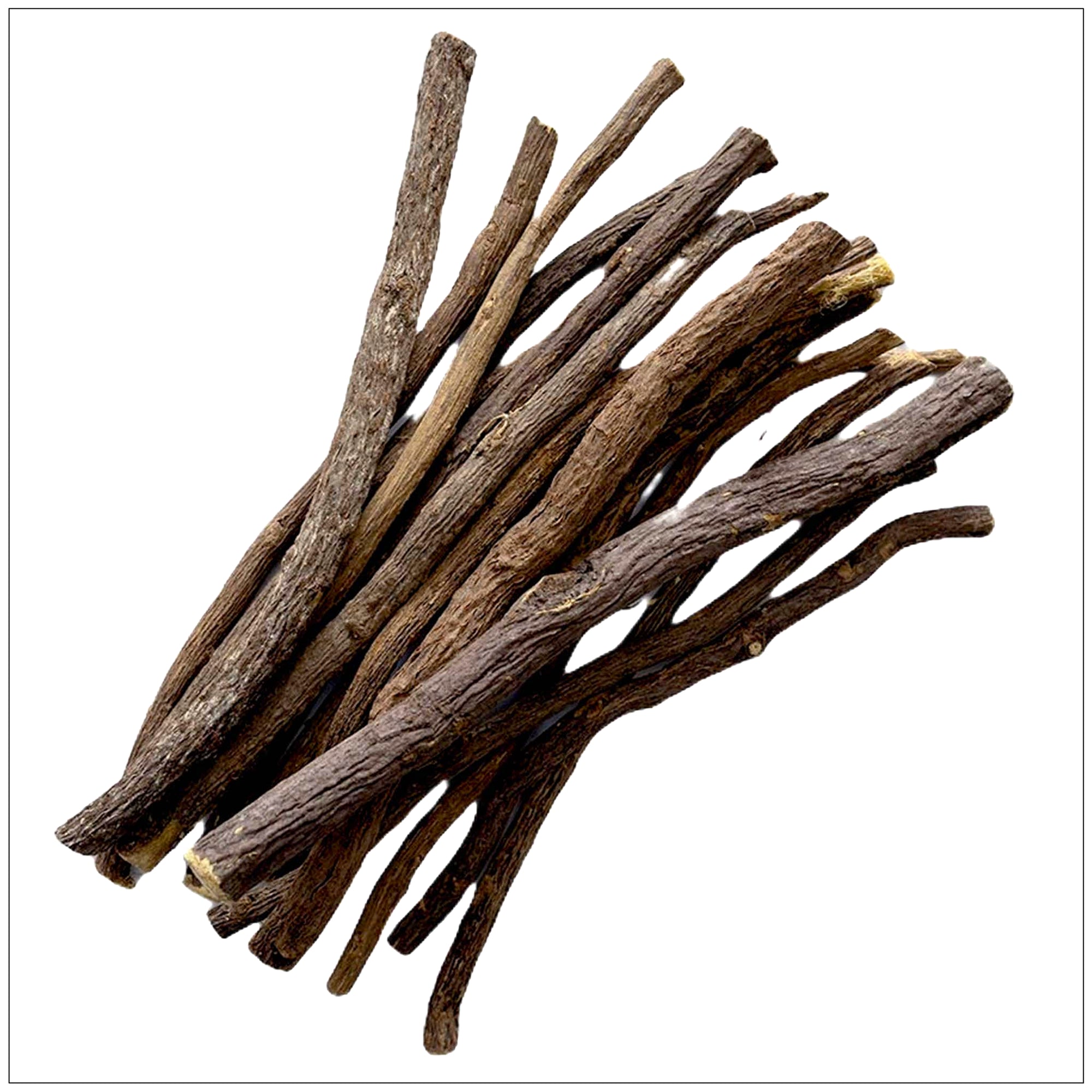 Classic red and black licorice sticks stacked neatly on a white background, perfect for sweet cravings.