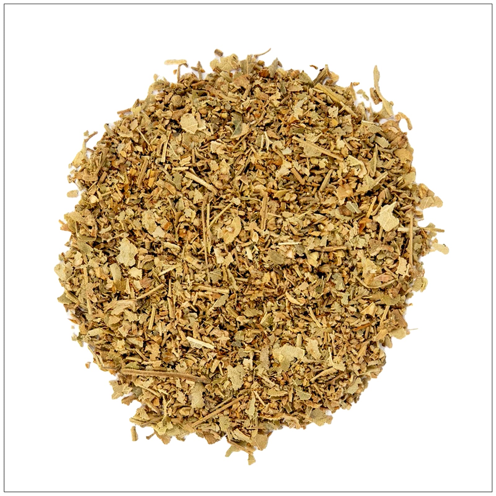 Fresh linden leaves and delicate yellow flowers used in herbal teas and natural wellness remedies.