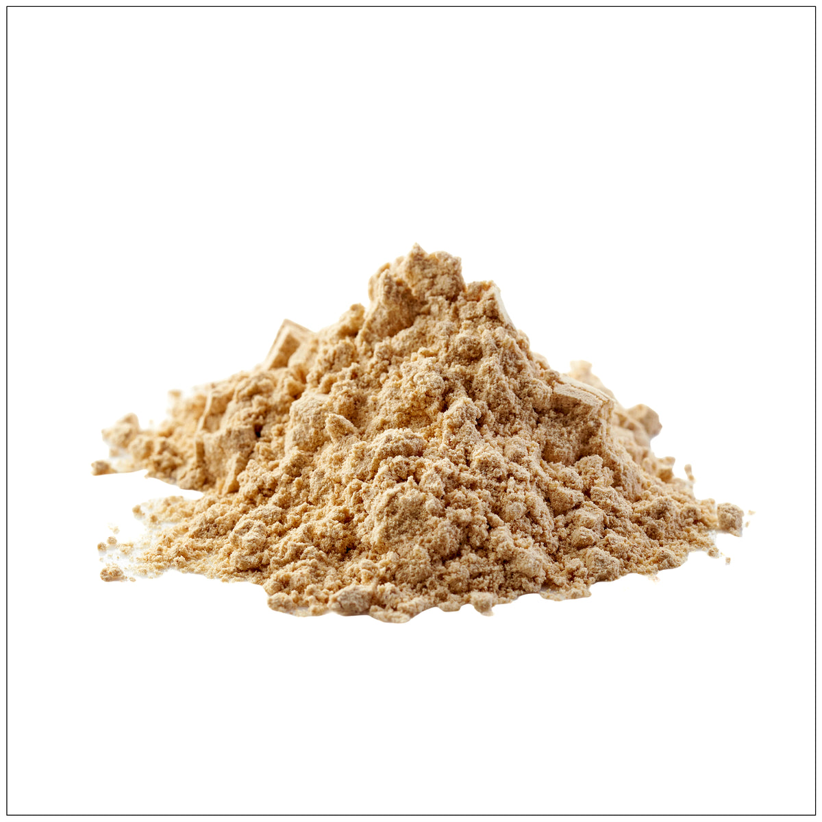 Maca Powder in a wooden bowl with scoop, ideal for smoothies, energy, and hormone support.
