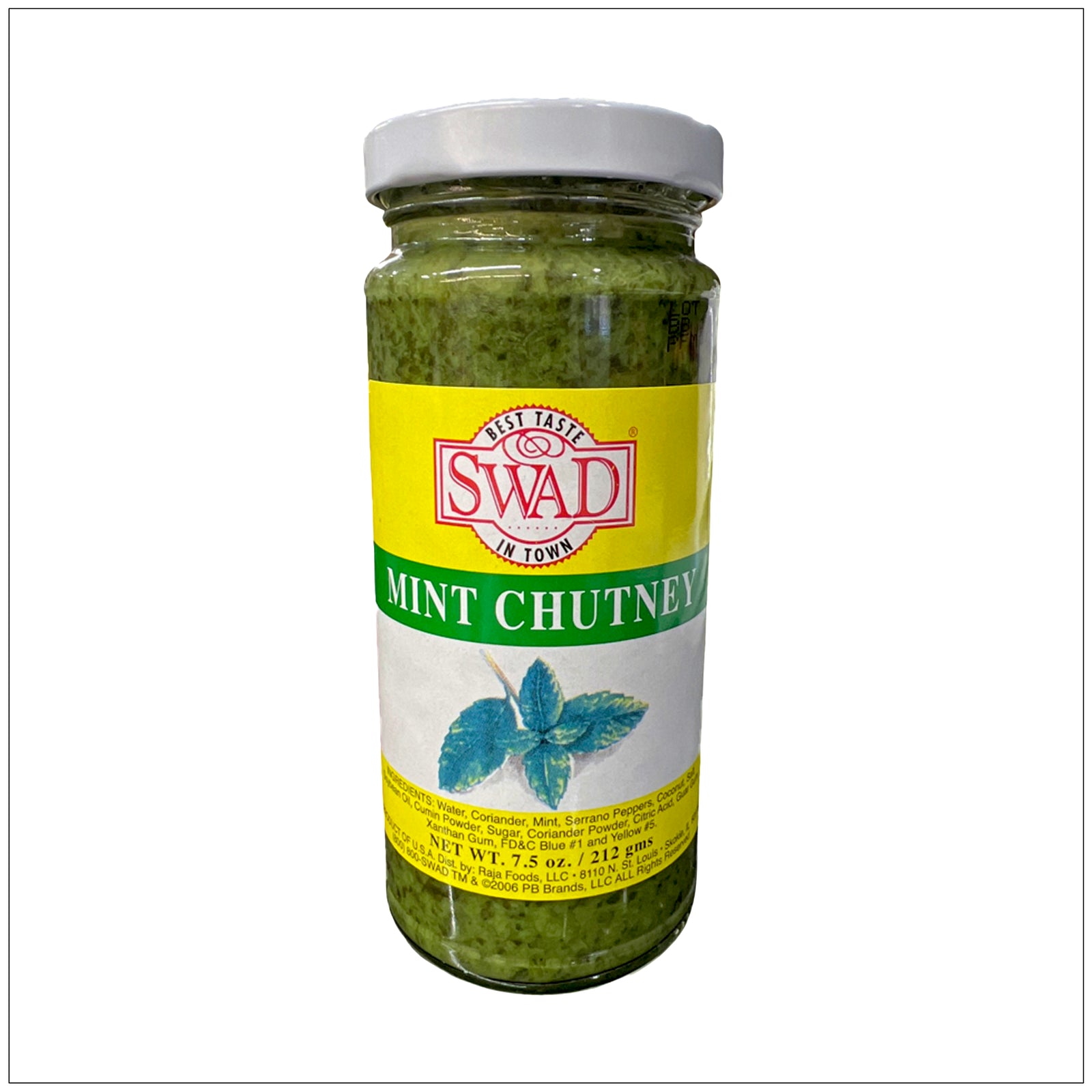 Fresh homemade mint chutney with coriander and spices served in a bowl, perfect for snacks or Indian dishes.