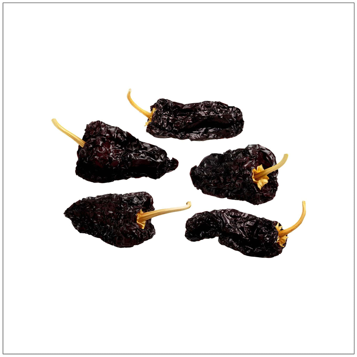 Mulato chili whole dried peppers, rich flavor for authentic Mexican cuisine, premium quality, available in the USA