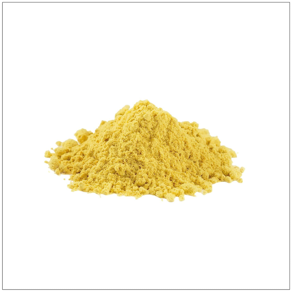 Mustard powder spice for cooking, rich flavor, 100% natural, packed in a jar, perfect for U.S. recipes and seasonings