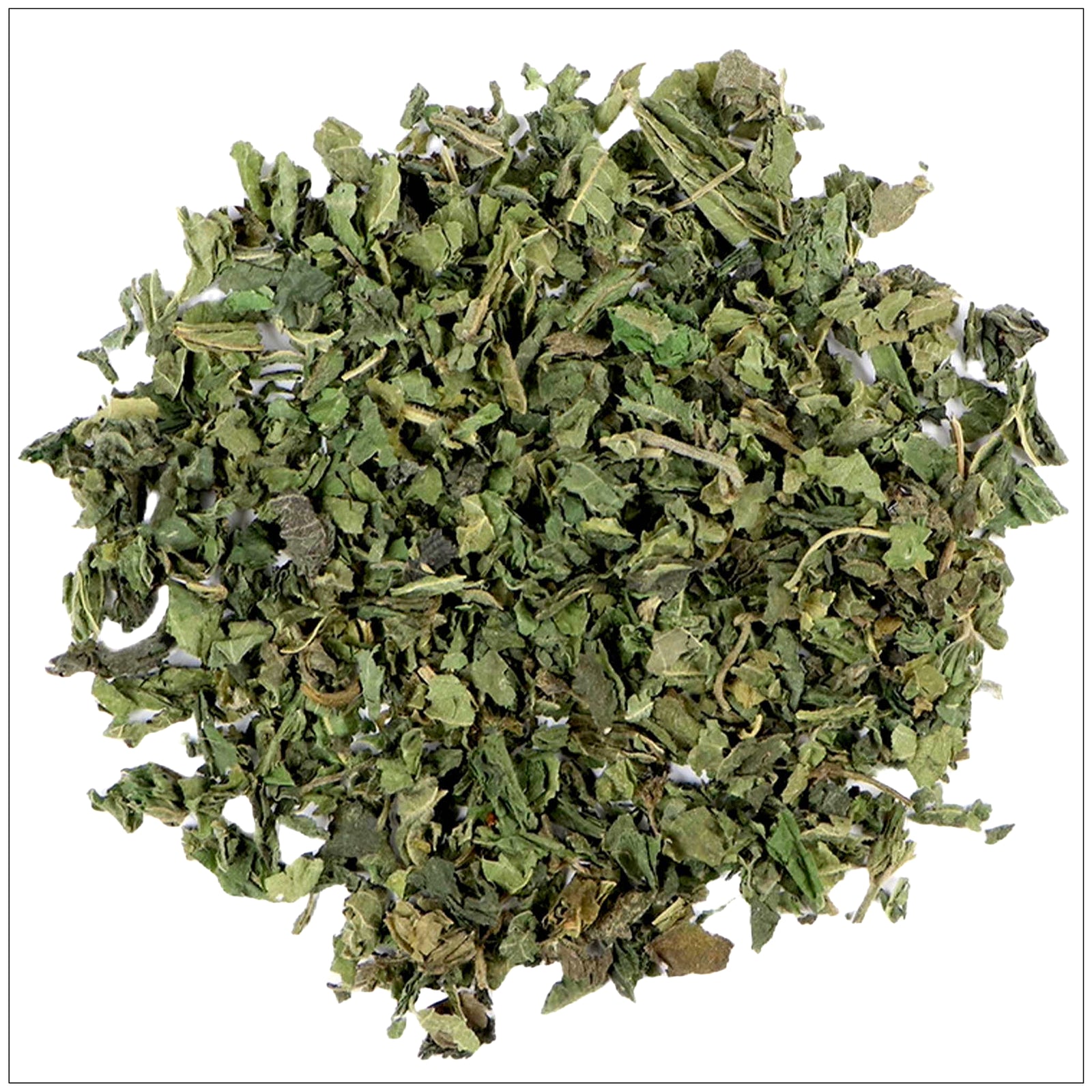 Dried nettle leaf for tea and herbal remedies, rich in nutrients and antioxidants.