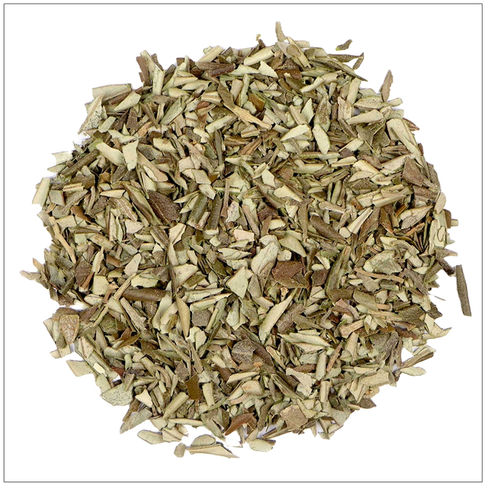 Fresh olive leaves rich in antioxidants, known for supporting immune health and overall wellness.