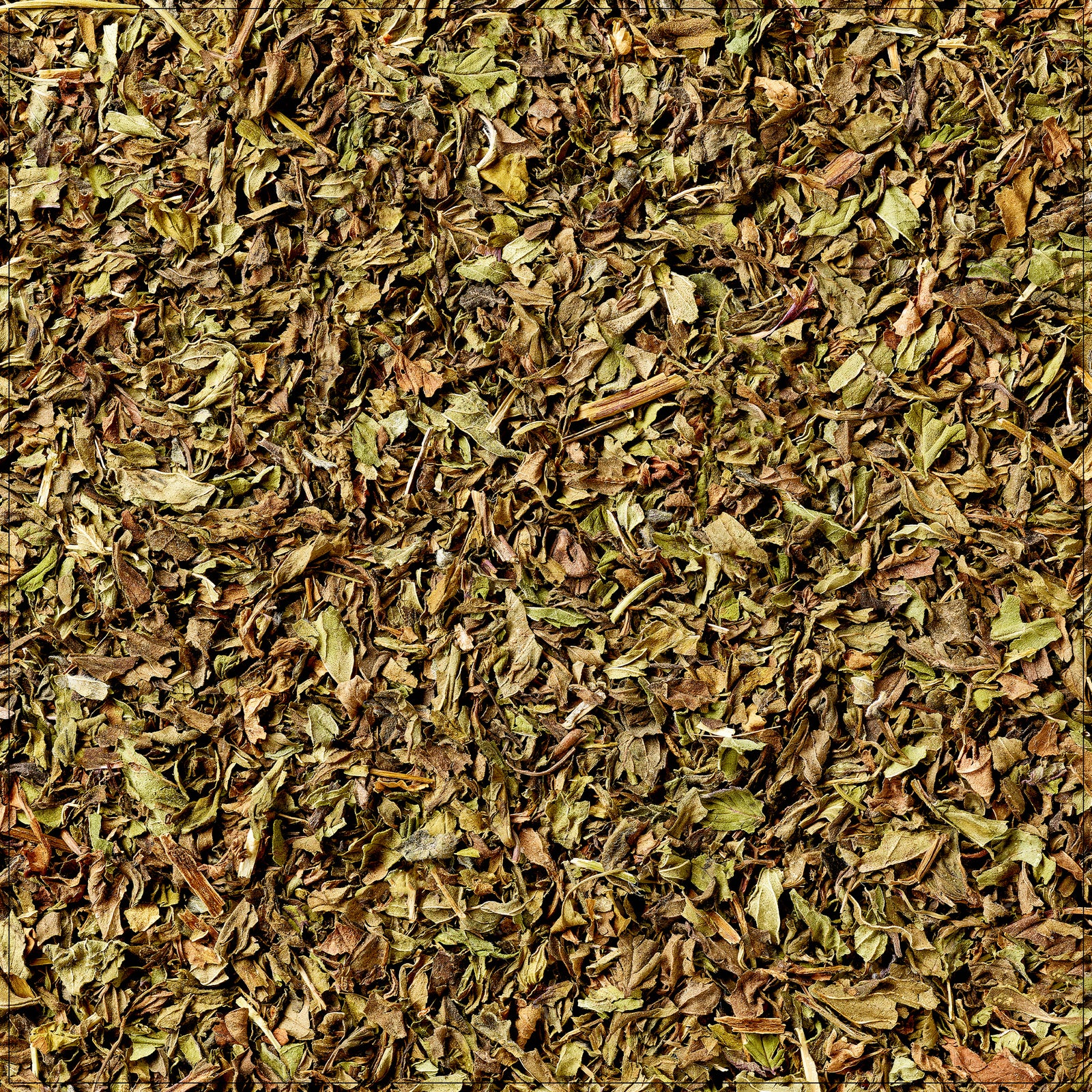 Fresh green peppermint leaves with serrated edges, ideal for teas, remedies, and natural flavoring.