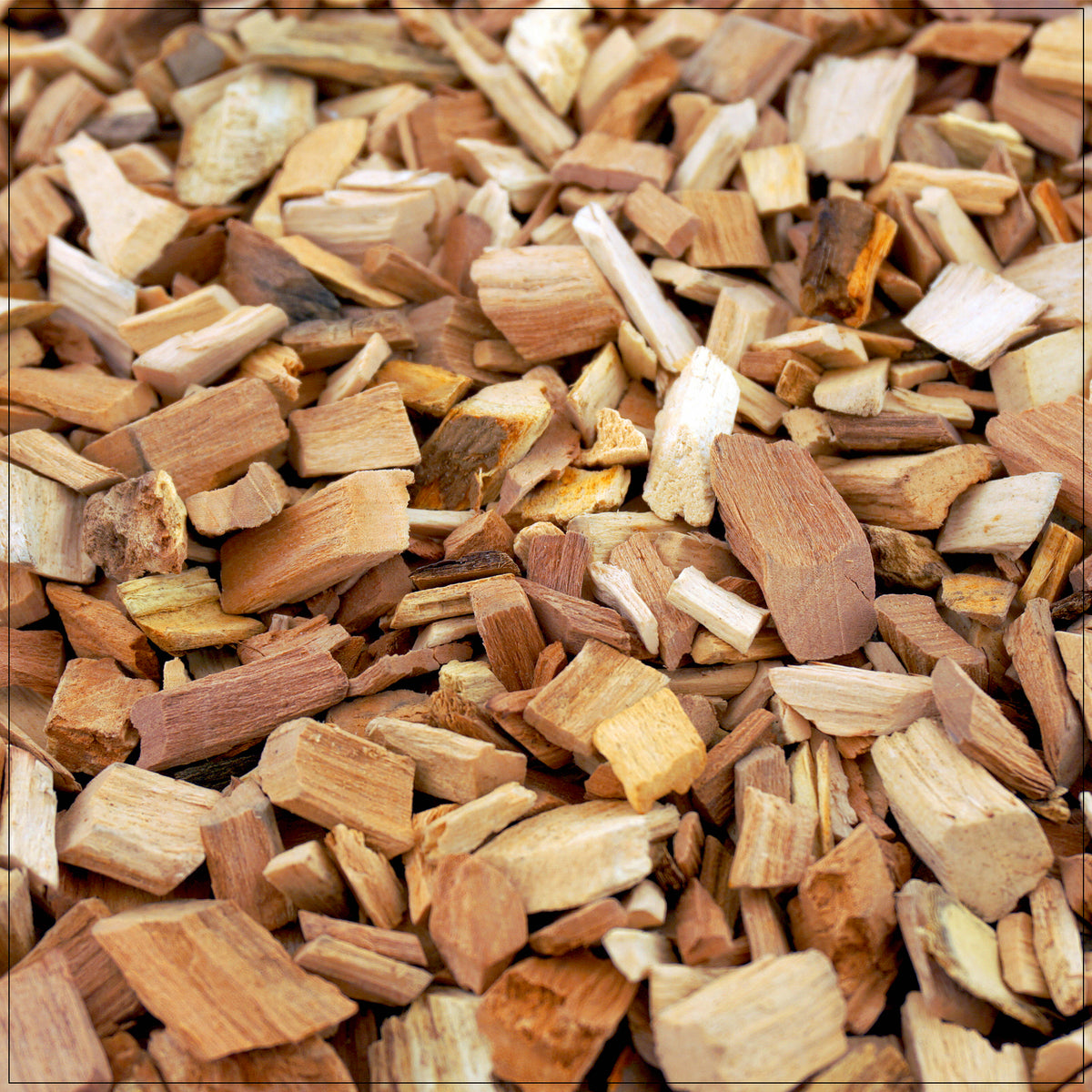 Bag of premium apple wood chips for smoking and grilling