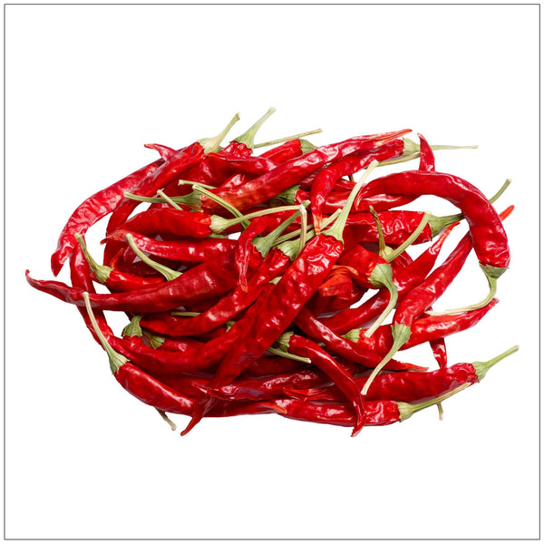 Arbol Chili - Bright Red Spicy Peppers