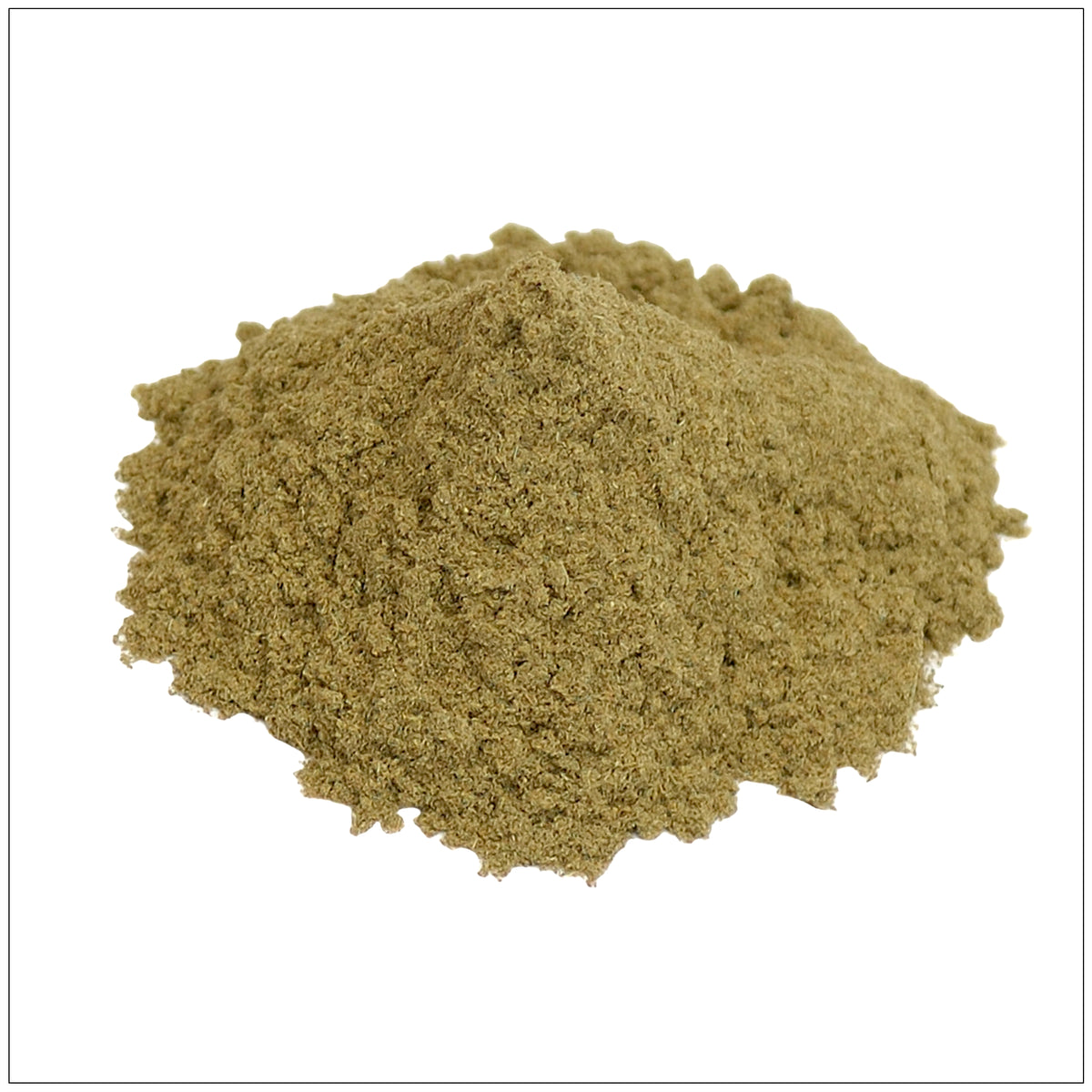Red Clover powder in a wooden bowl, used for herbal teas, wellness supplements, and natural remedies.