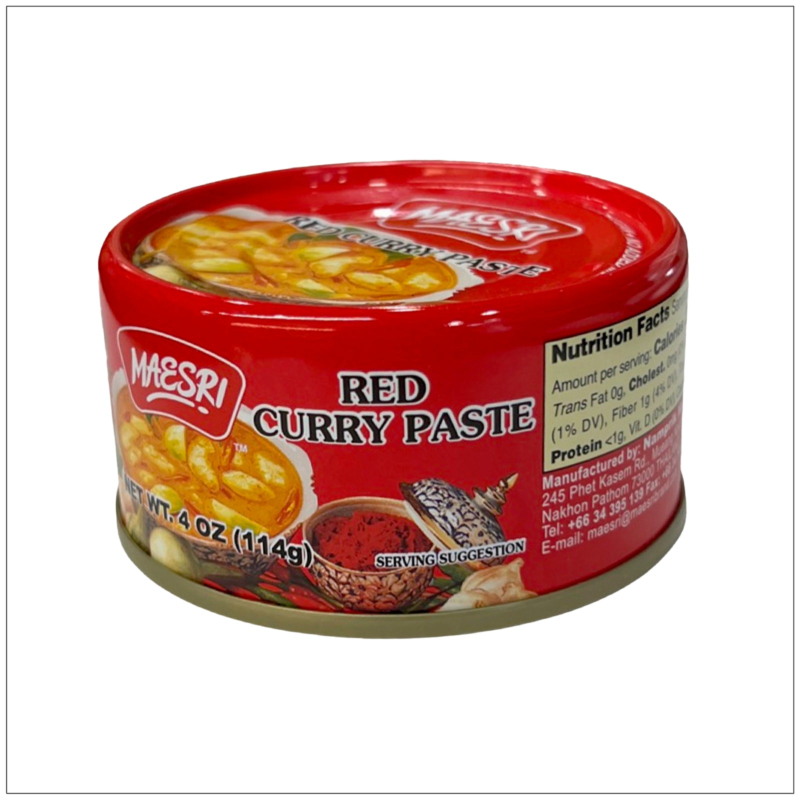 Aromatic Thai red curry paste with rich spices, perfect for enhancing soups, curries, and stir-fry dishes.