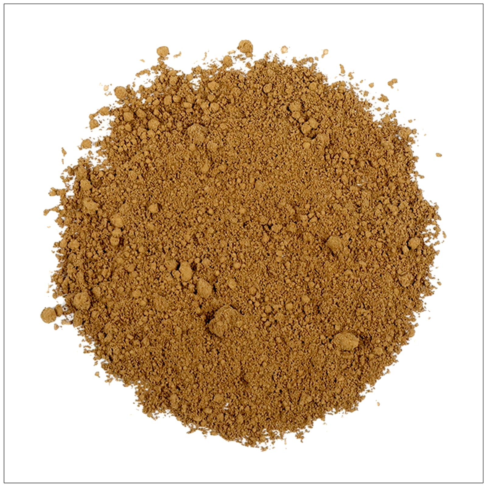 Reishi mushroom powder in pouch, rich in adaptogens for immune and stress support.