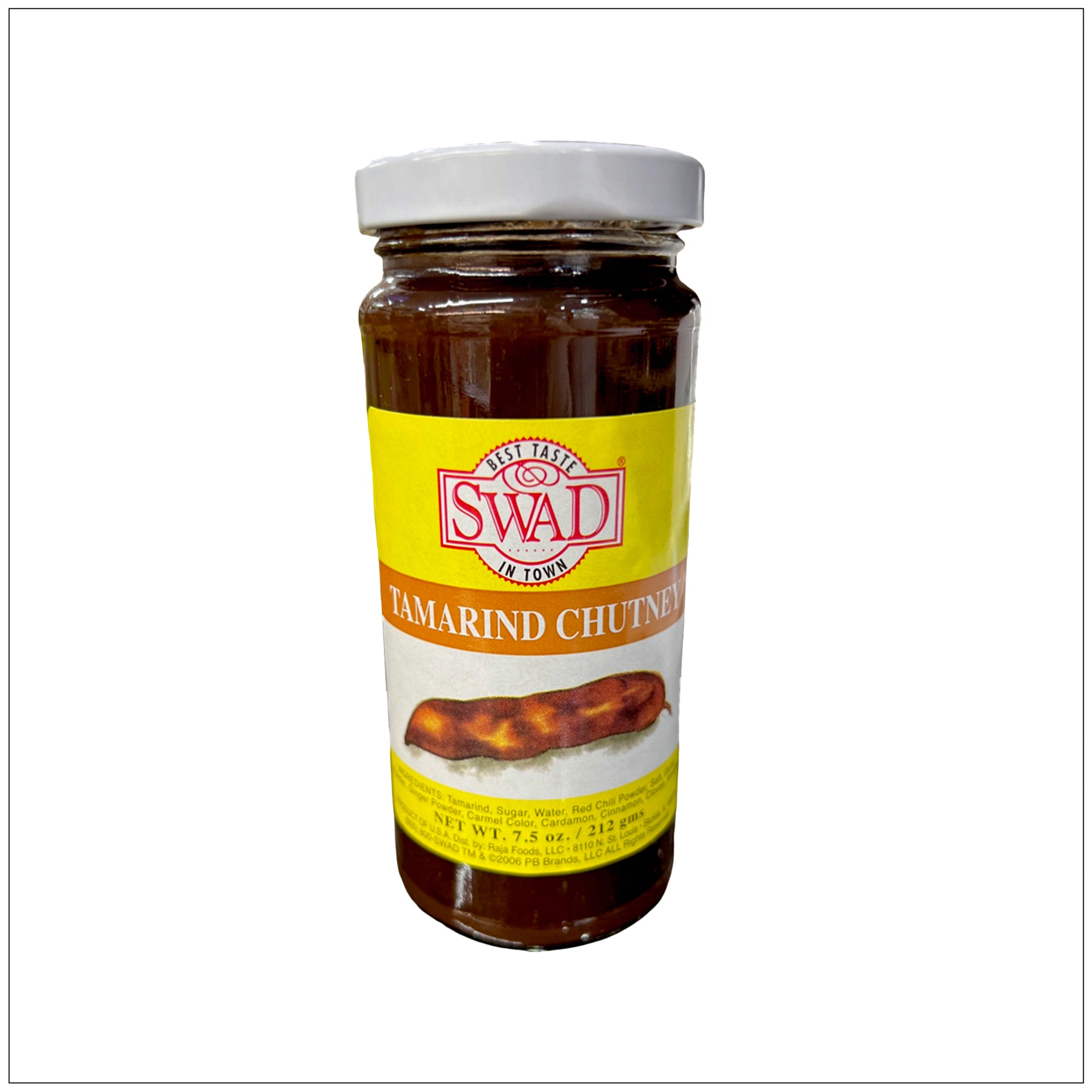Rich and tangy tamarind chutney in a bowl, perfect as a dip or condiment for snacks and Indian meals.