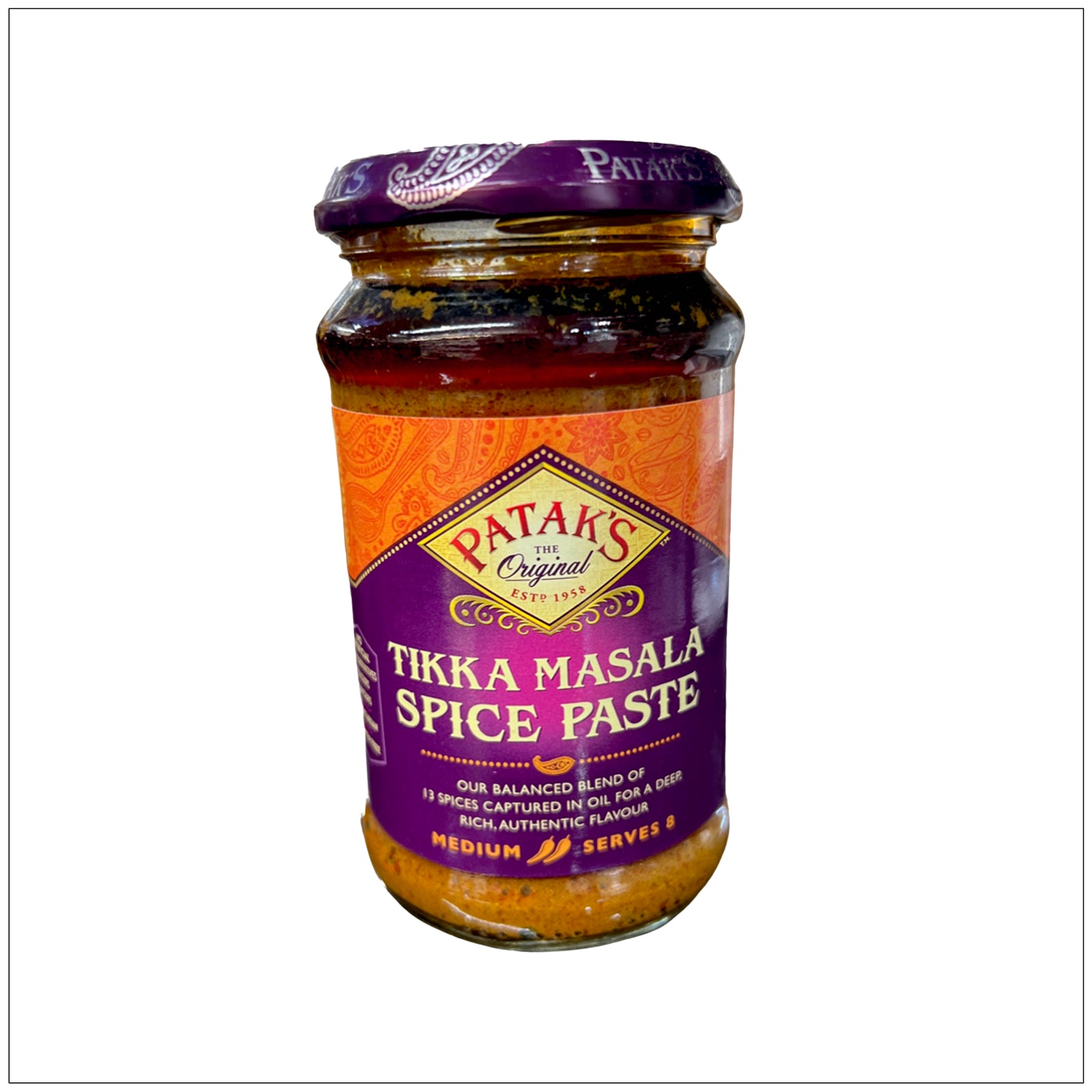 Mild Tikka Masala Marinade Spice Paste for rich Indian flavor, perfect for grilled or roasted dishes.
