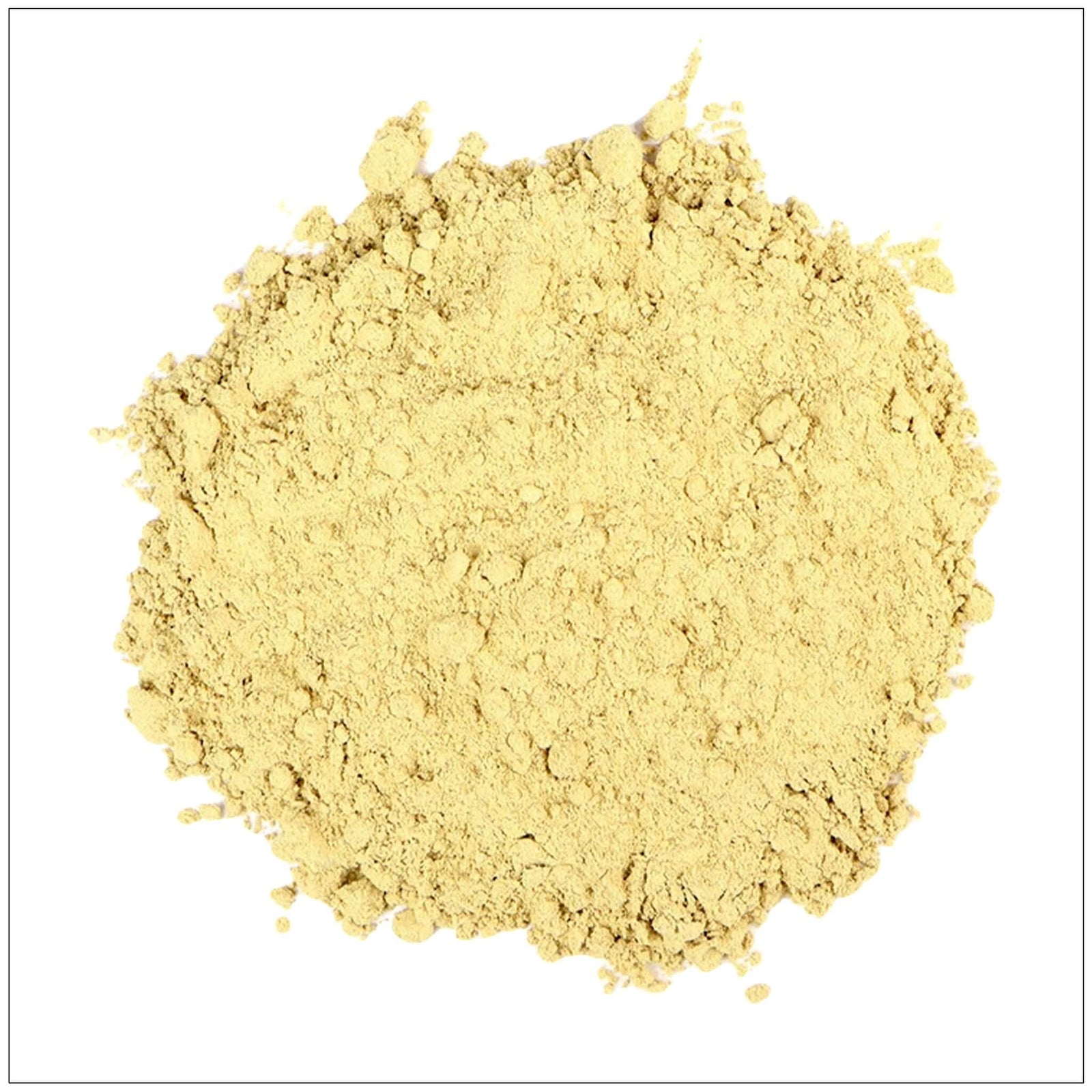 Triphala powder for digestion, detox, and immune support in a resealable pouch.