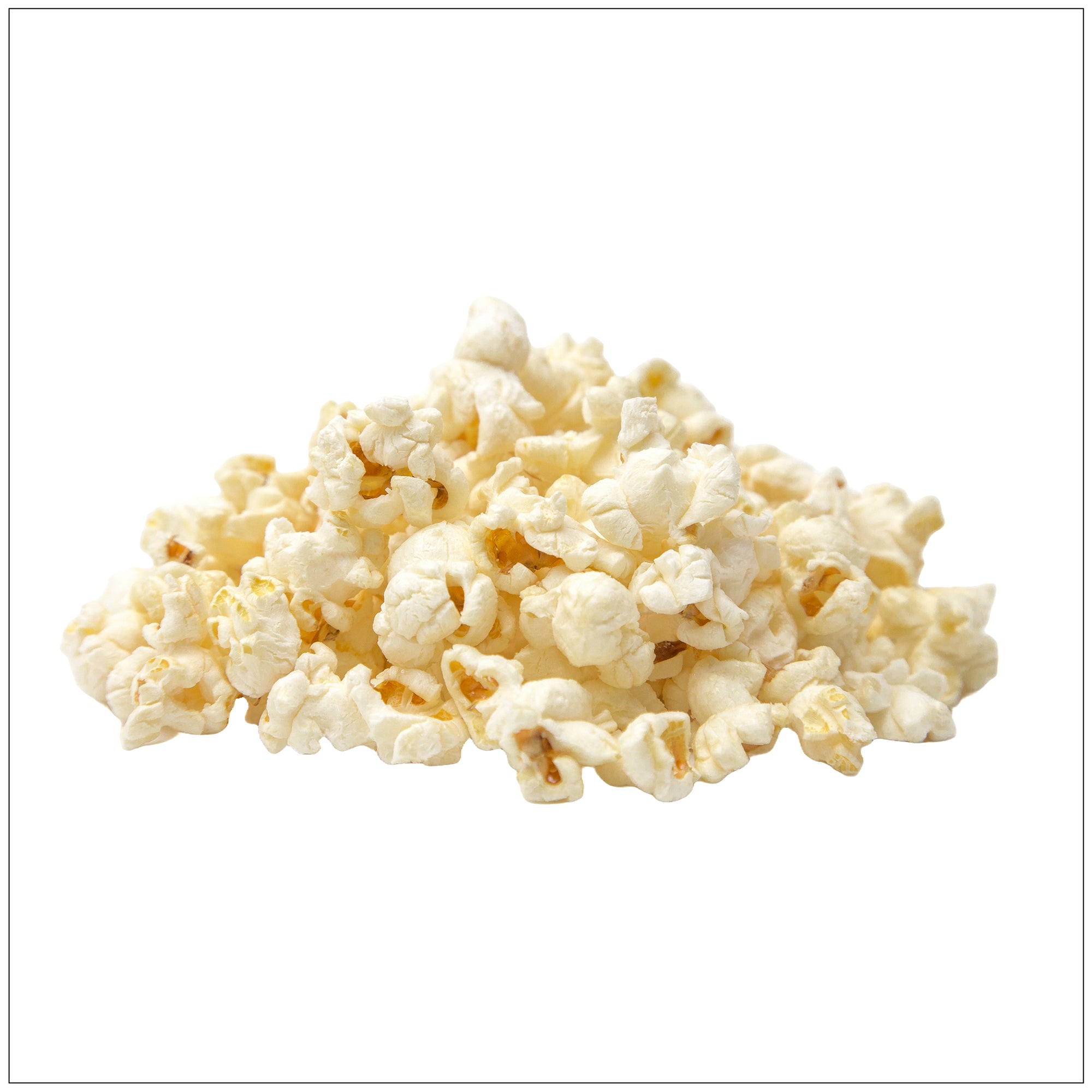 Bowl of fluffy white popcorn, freshly popped and ready to eat, ideal for snacking or movie nights