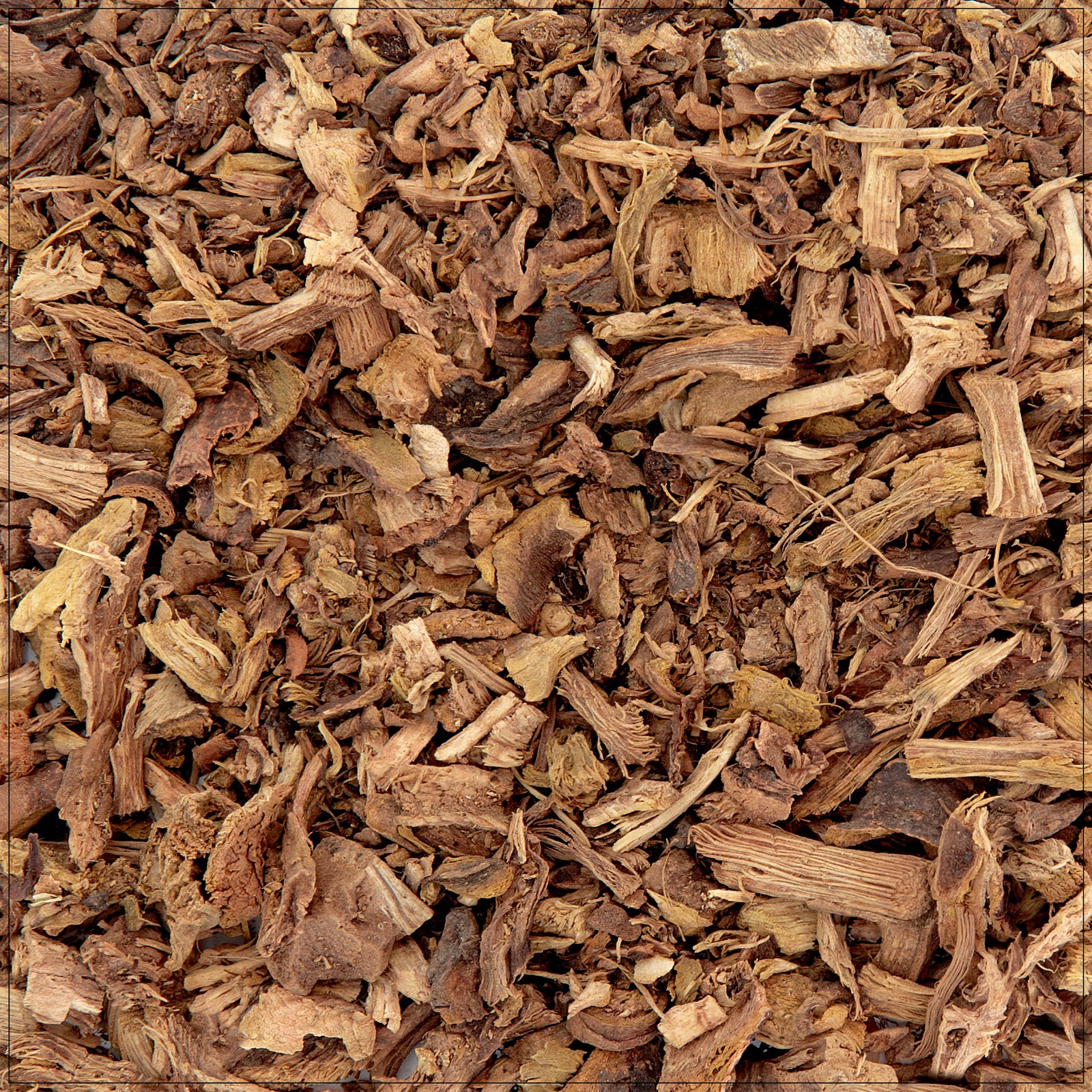 Yellow Dock Root dried and sliced for herbal use, known for digestive and liver support.