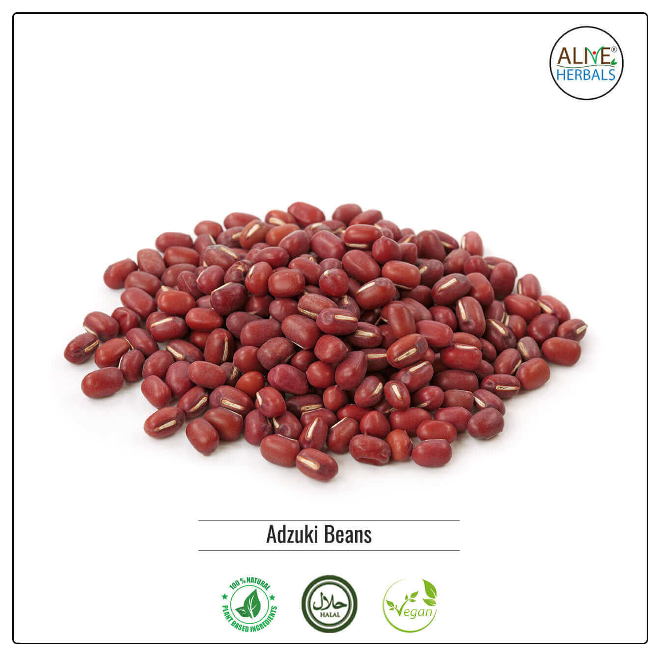 Adzuki Beans - Shop at Natural Food Store | Alive Herbals.