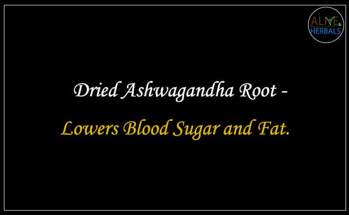Ashwagandha Root - Buy from the online herbal store