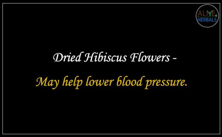 Dried Hibiscus Flowers - Buy from the online herbal store