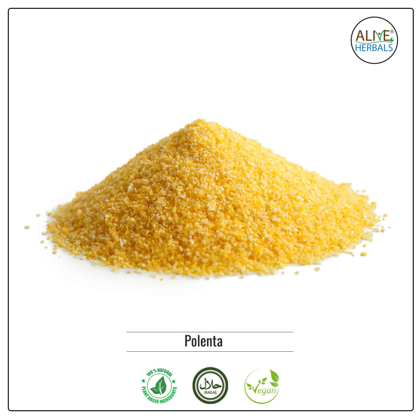 Polenta - Shop at Natural Food Store | Alive Herbals.