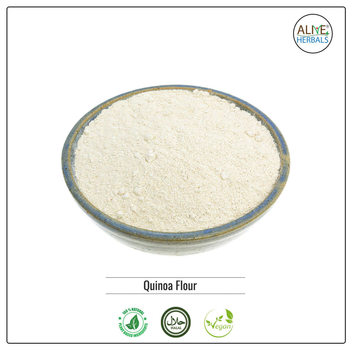 Quinoa Flour - Shop at Natural Food Store | Alive Herbals.